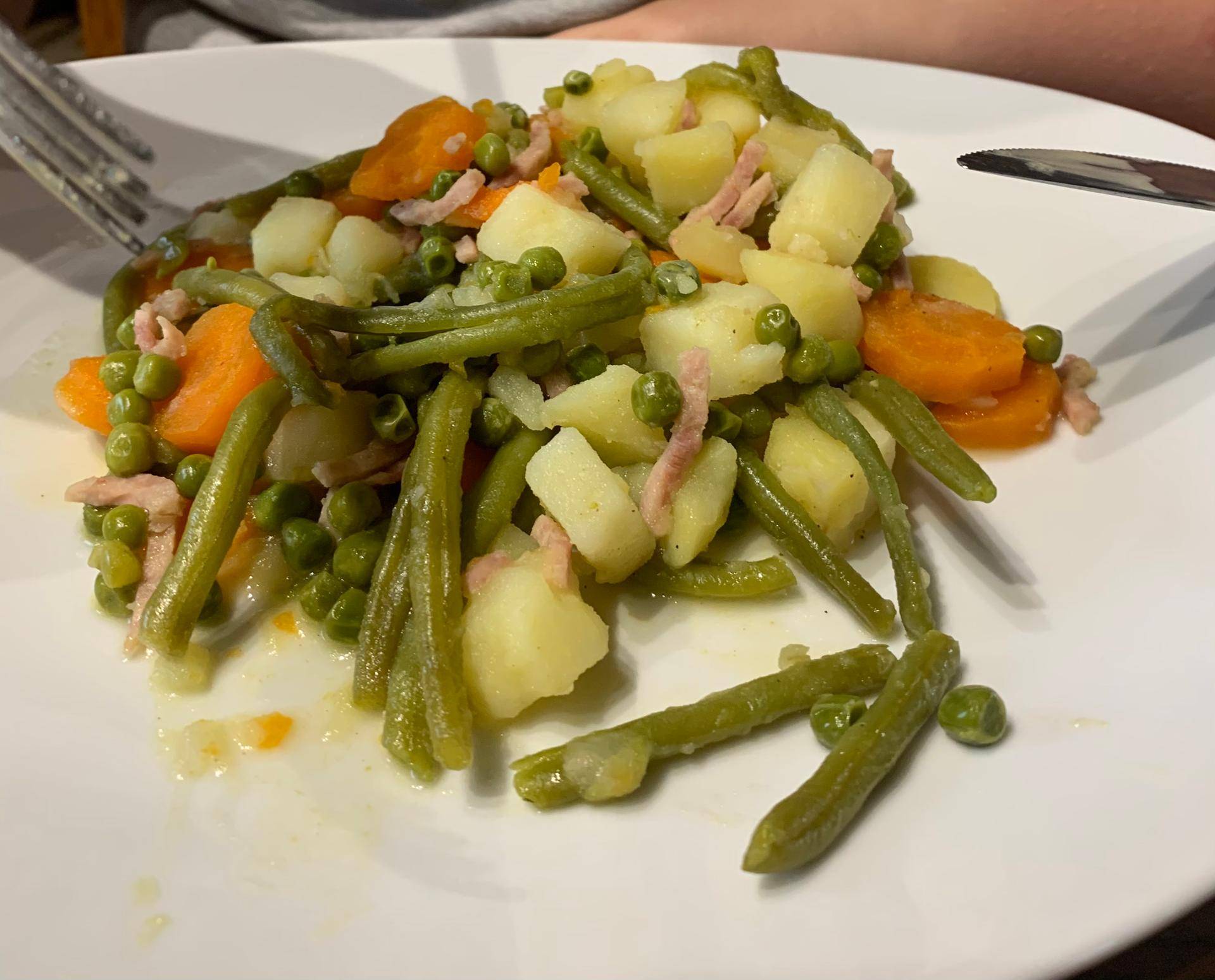 Mijoté de légumes aux lardons fumés - Recepten Cookeo | Moulinex