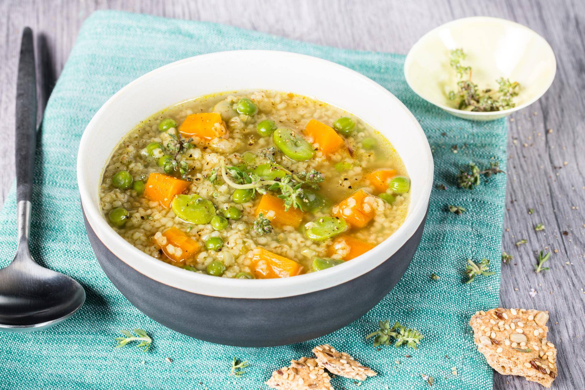 Soupe complète aux céréales - Recette Cookeo | Moulinex