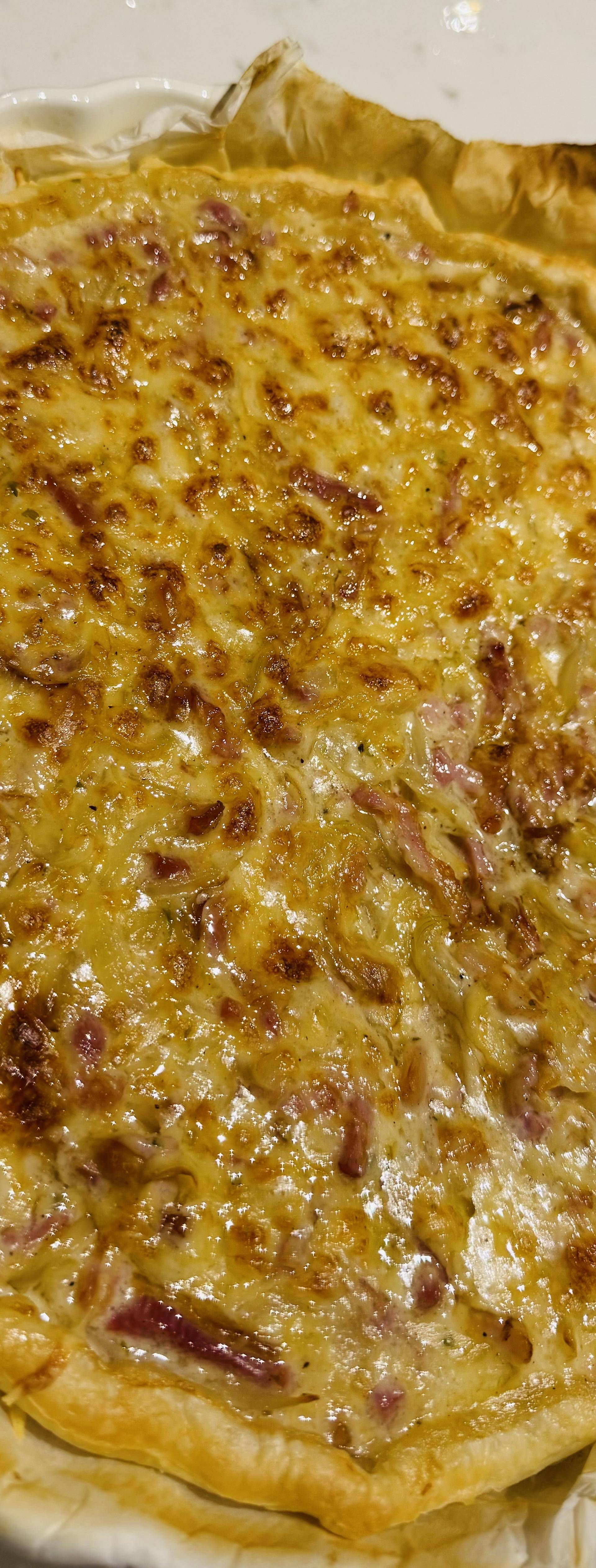 Tarte à l’oignon et aux lardons - Recette Cookeo 10in1 | Moulinex