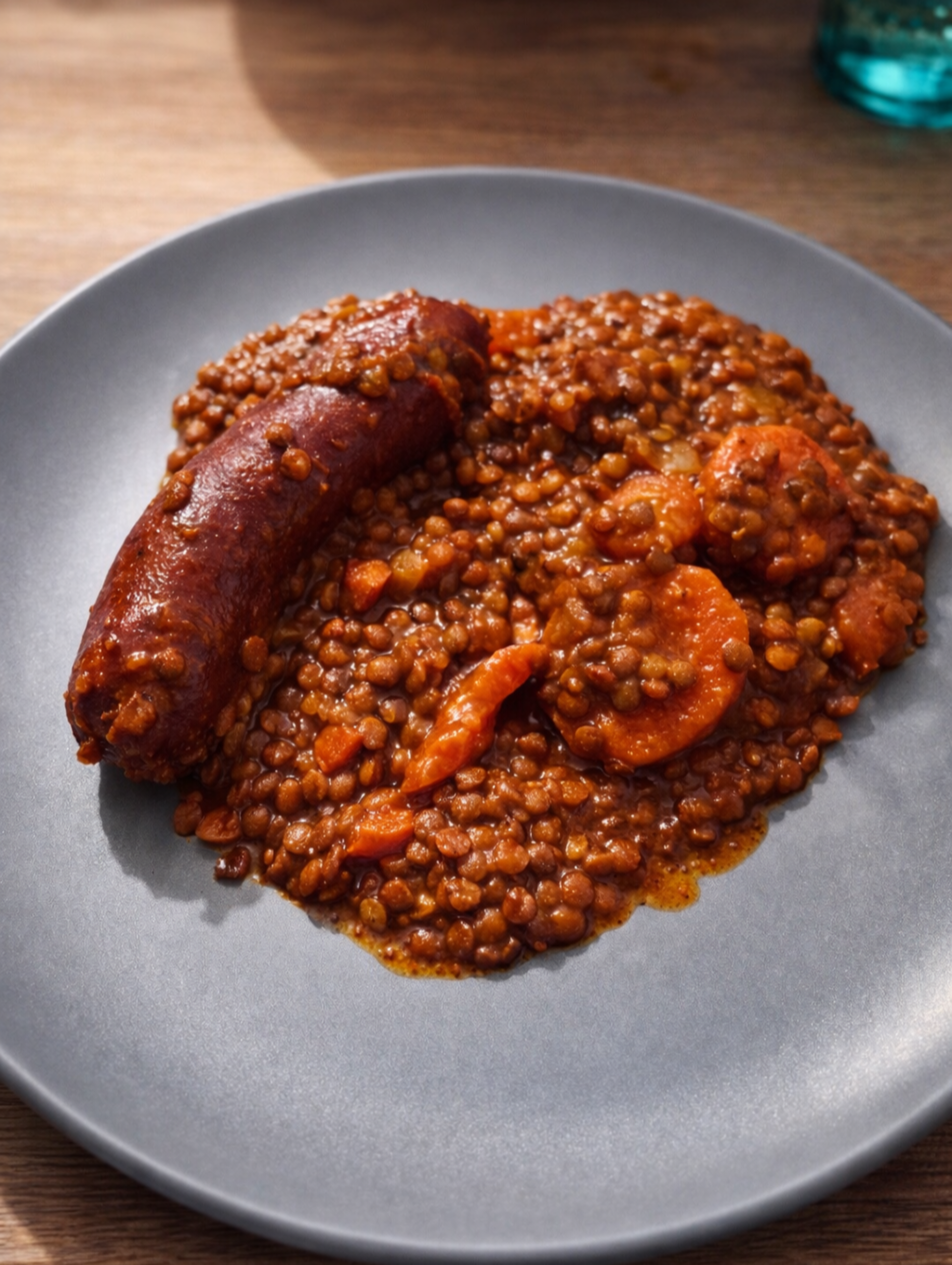 Saucisse aux lentilles traditionnelle - Recette Cookeo Infinity Autostir | Moulinex