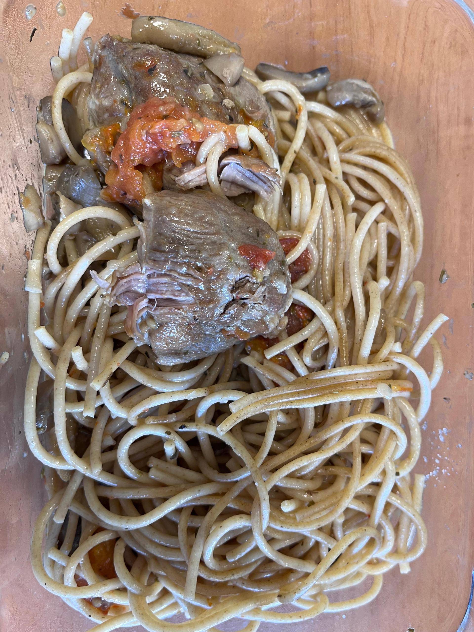 Sot l’y laisse dinde à la tomate et champignon - Recette Cookeo | Moulinex