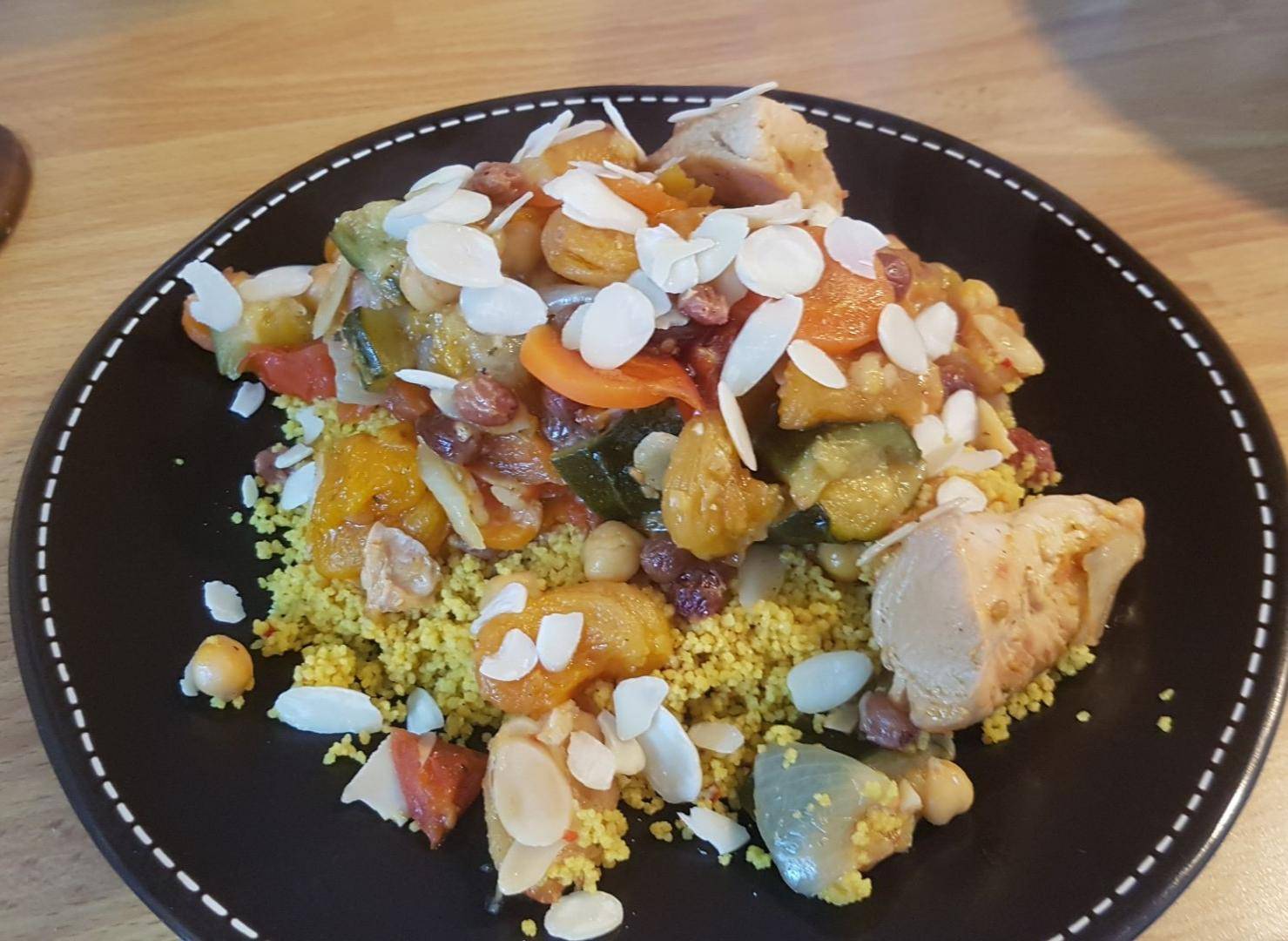 Tajine poulet abricot amande - Recepten Cookeo | Moulinex