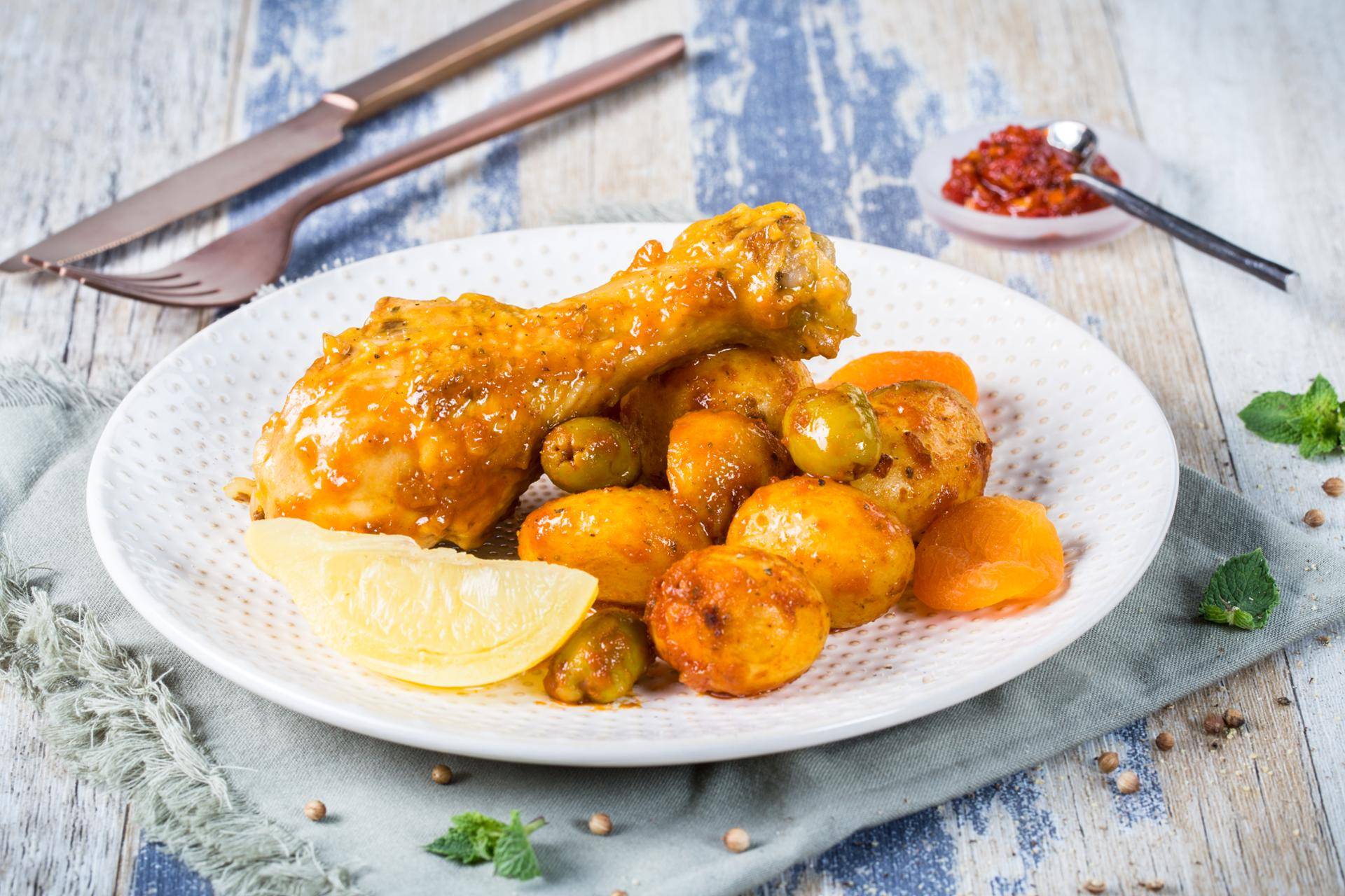 Tajine poulet olive - Recette Cookeo | Moulinex