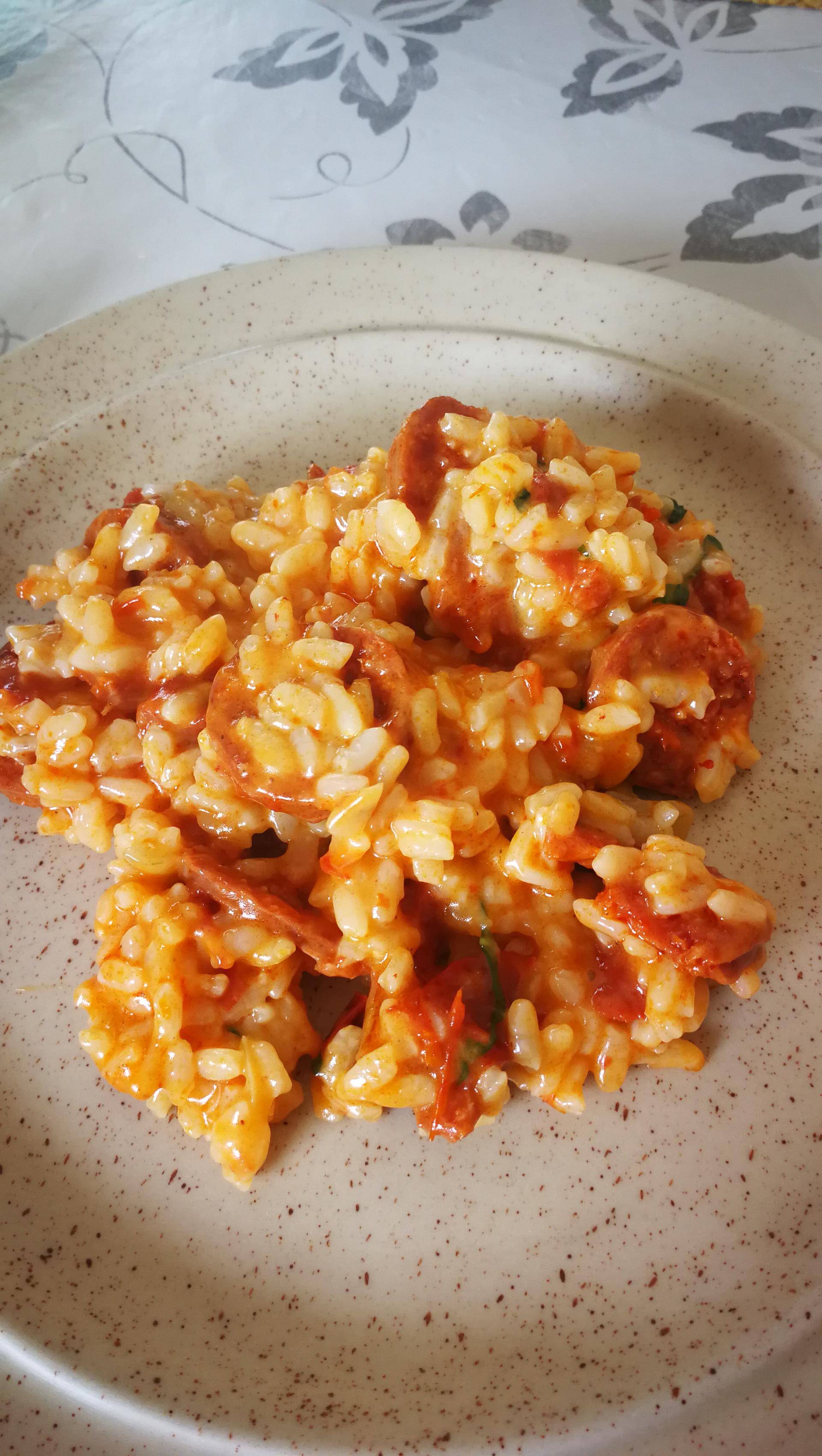 Risotto tomates séchées et chorizo - Recepten Cookeo | Moulinex