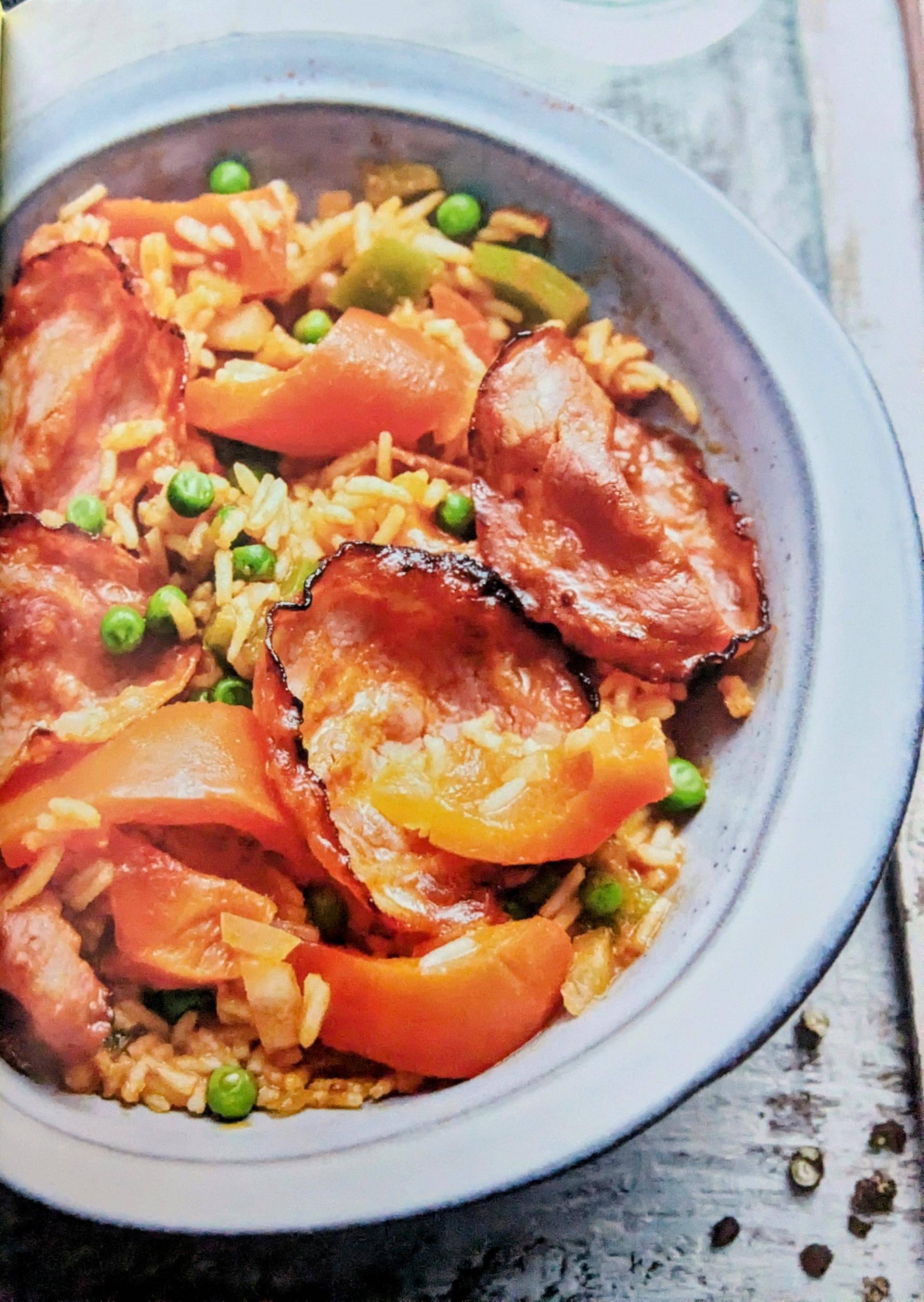 Riz épicé au chorizo - Recette Companion Connect XL | Moulinex