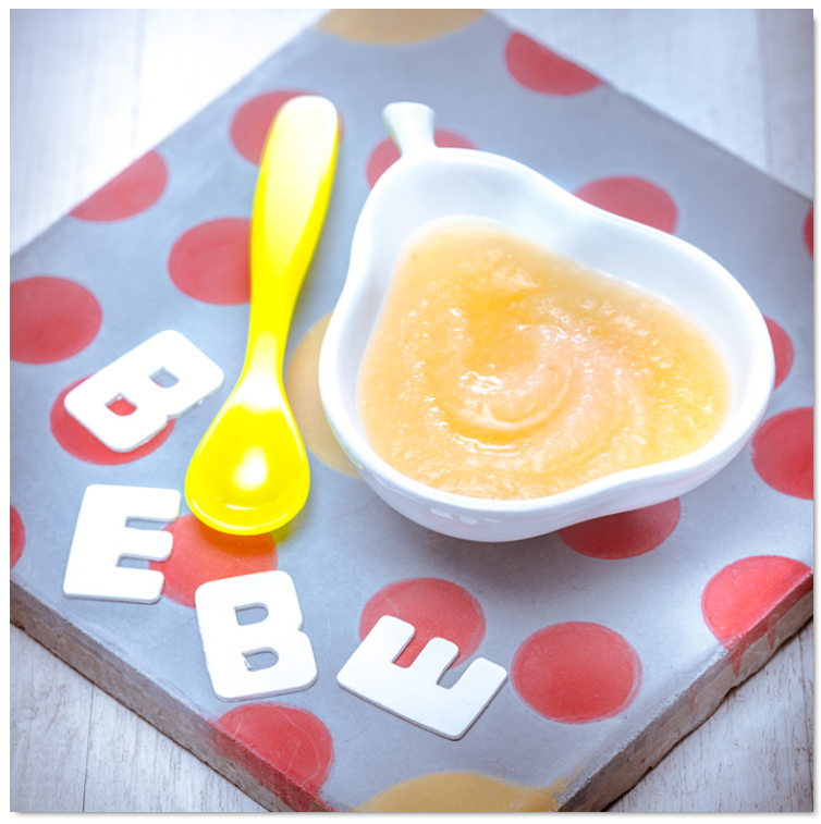Compote de pommes-poires pour bébé - Recette Companion | Moulinex