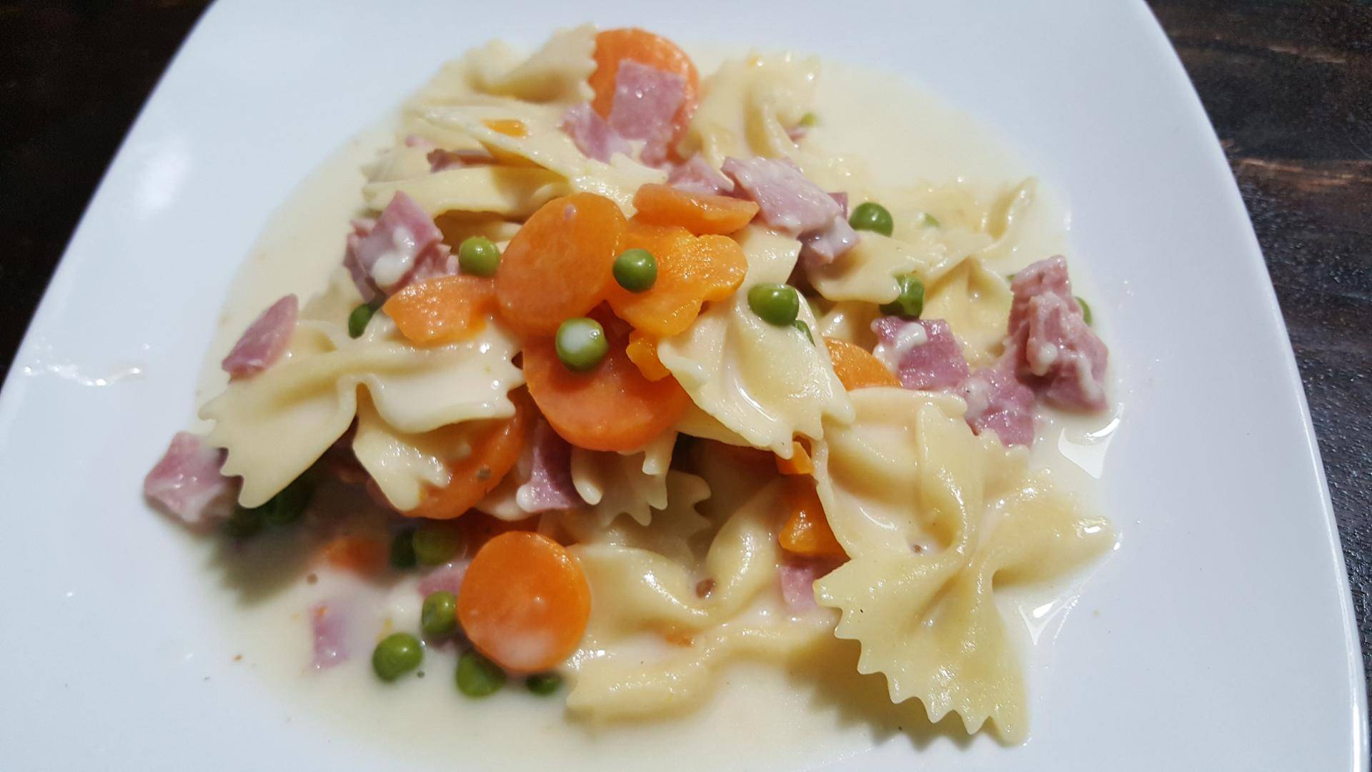 Farfalles aux légumes et fromages - Recepten Cookeo | Moulinex