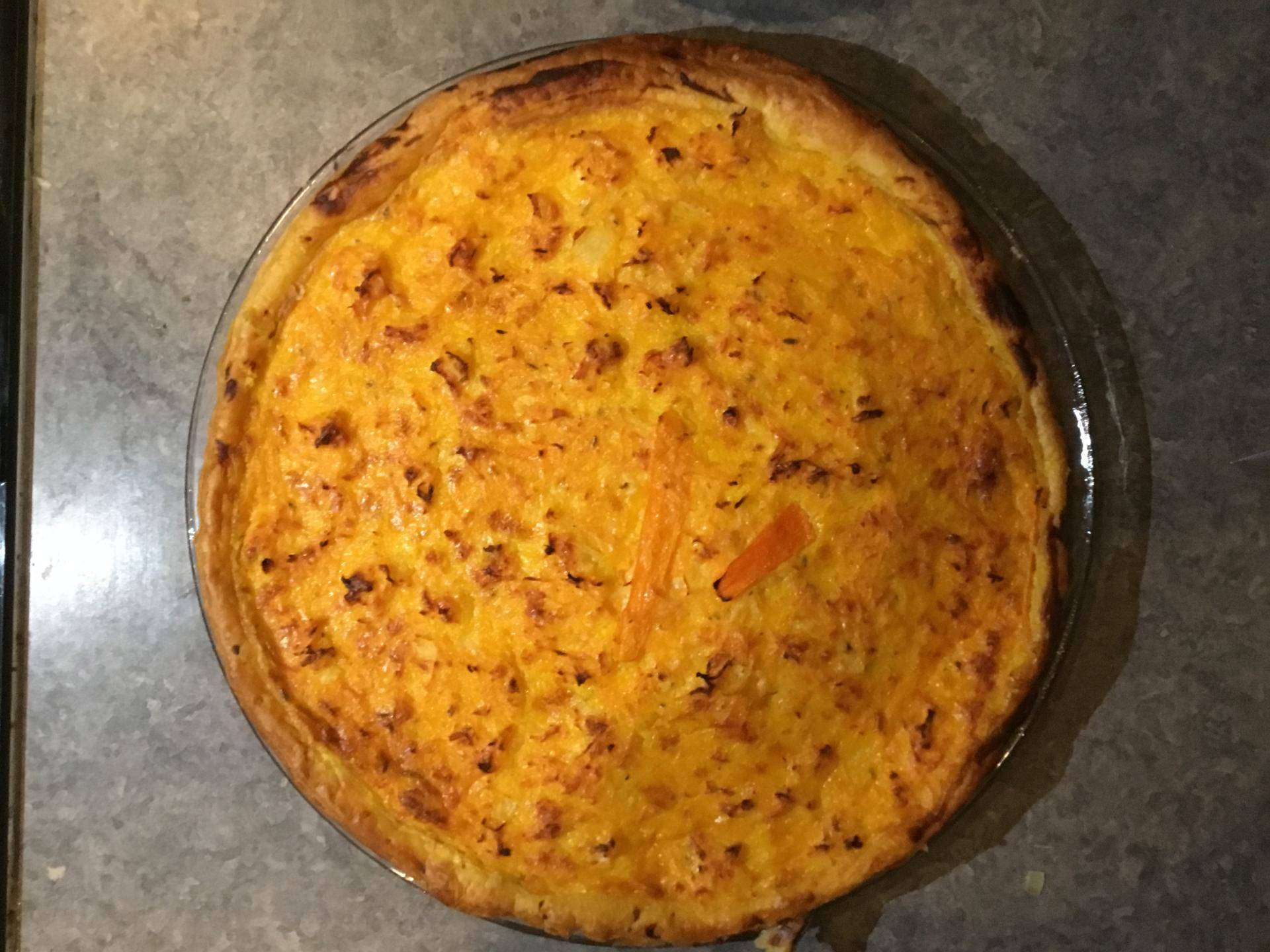 Tarte carottes emmental - Recepten Companion Connect XL | Moulinex