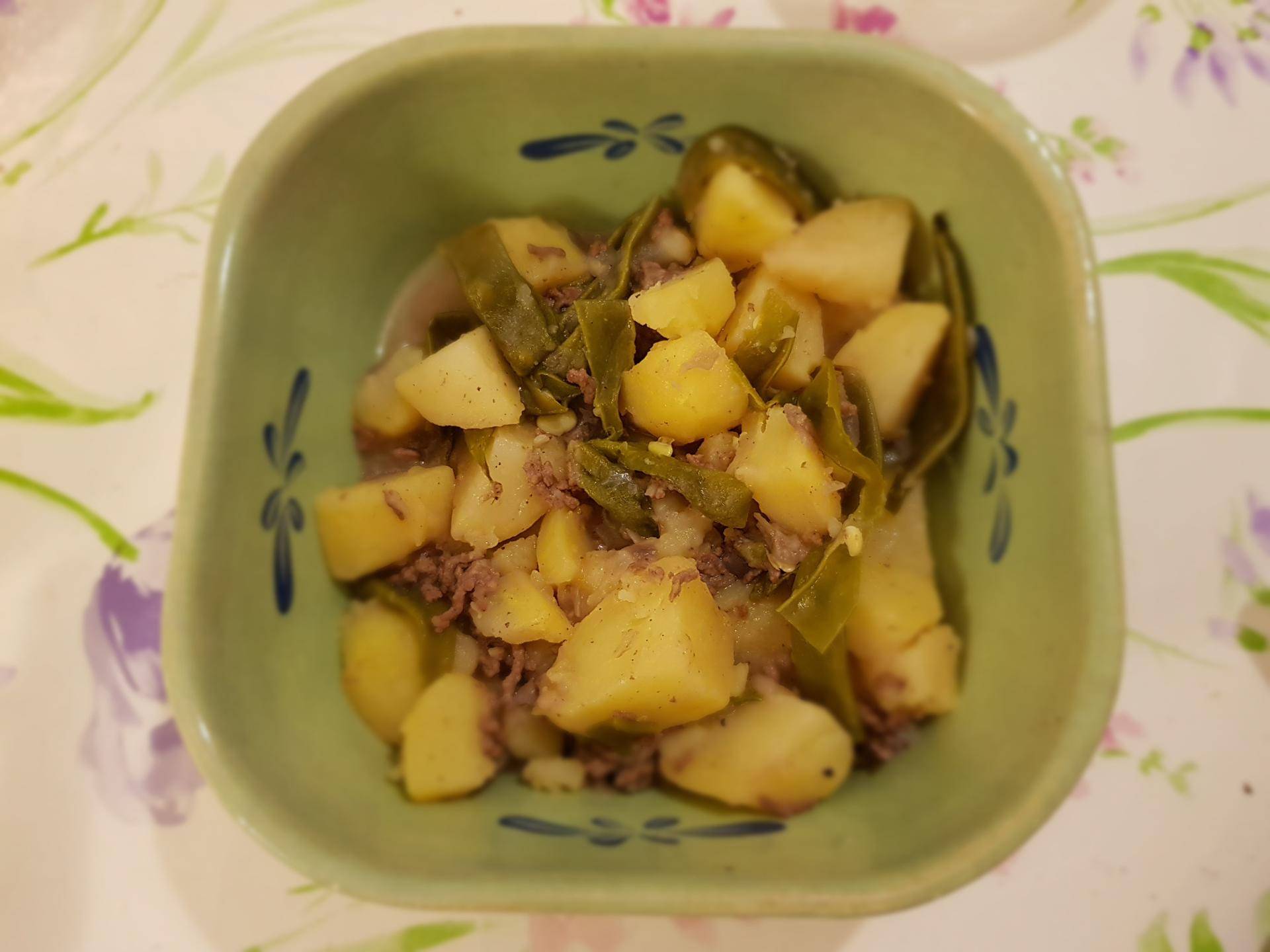 Haché de bœuf,haricots plats et pommes de terre - Recette Cookeo V3 | Moulinex