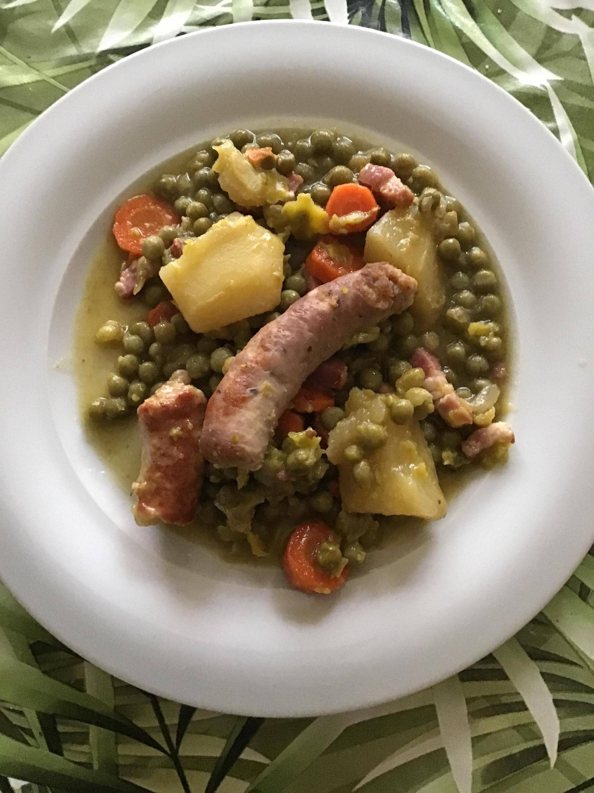 Petits pois saucisse - Recepten Cookeo | Moulinex