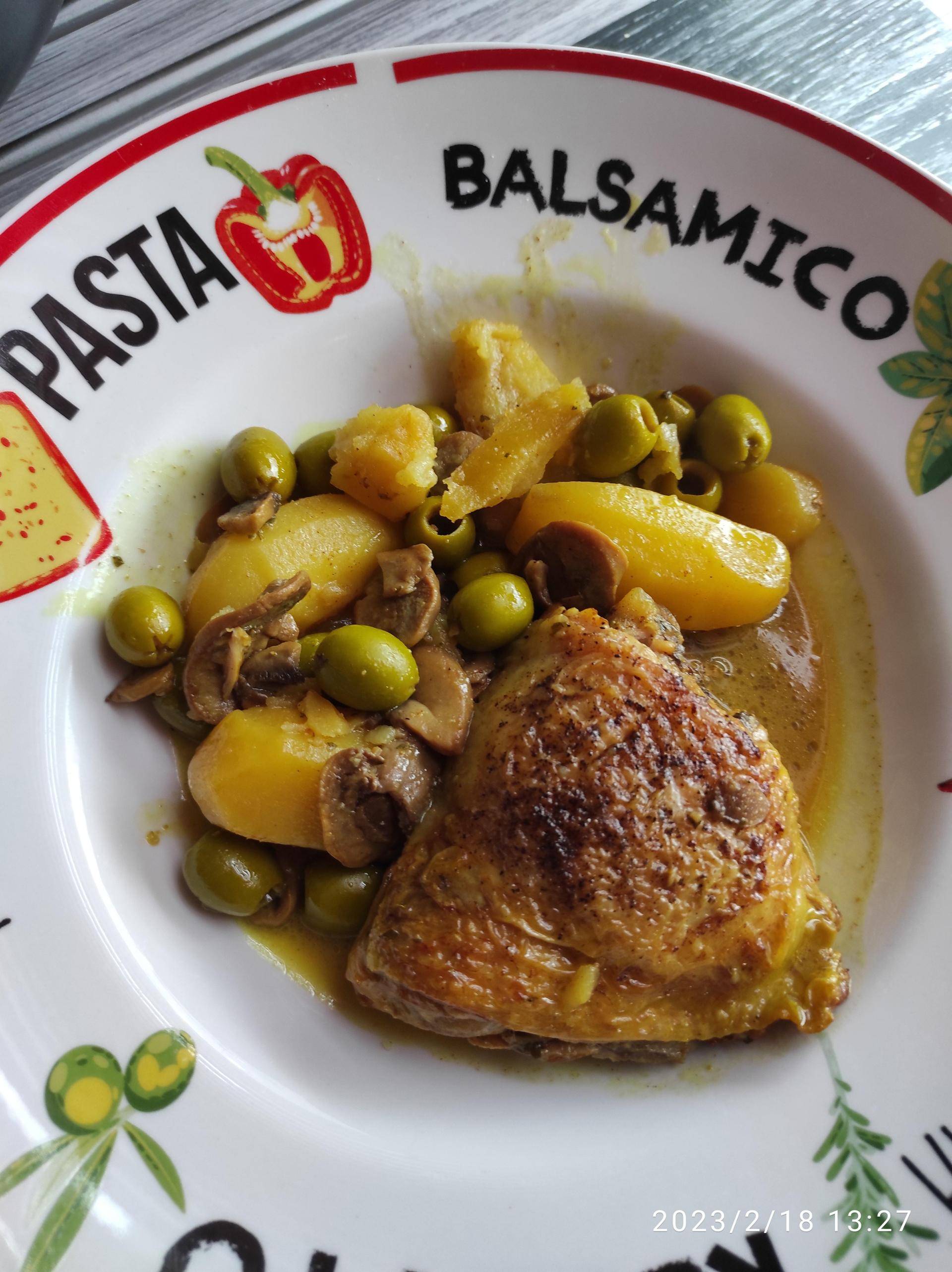 Poulet aux olives et ses épices. - Recette Cookeo V3 | Moulinex