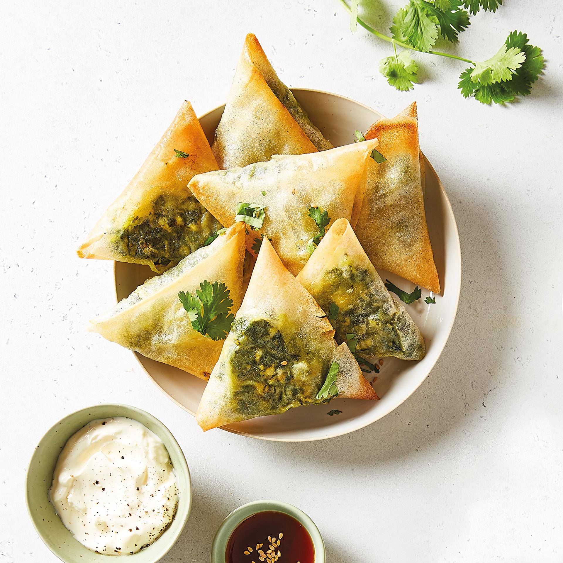 Samosas indiens - Recette Dual EasyFry&Grill | Moulinex