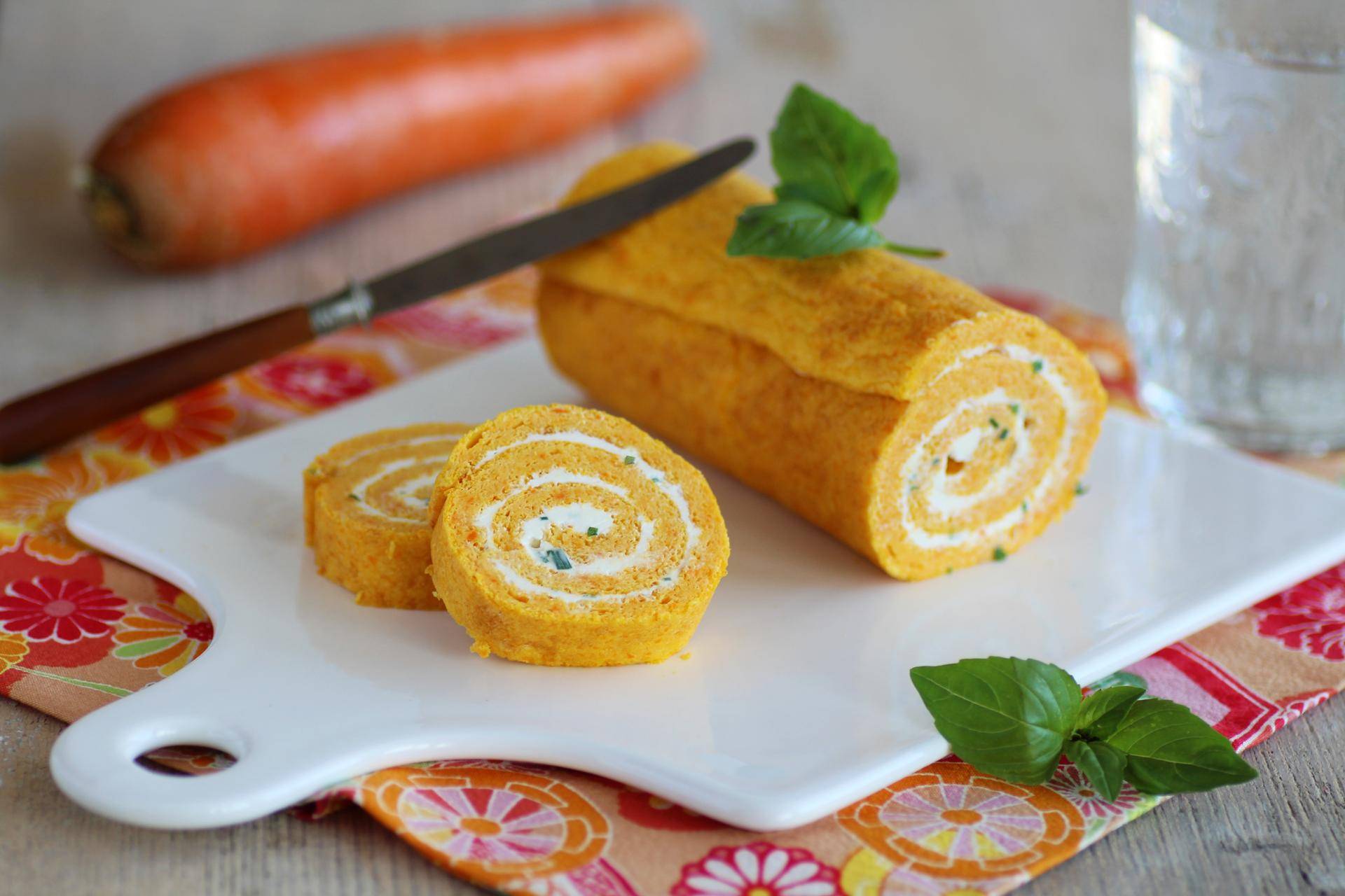 Bûche salée à la carotte - Recepten Companion Connect | Moulinex