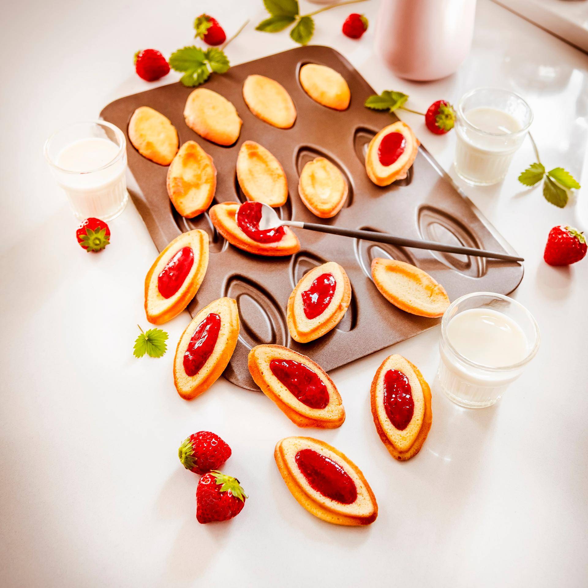 Barquettes maison aux fraises - Recette Companion | Moulinex