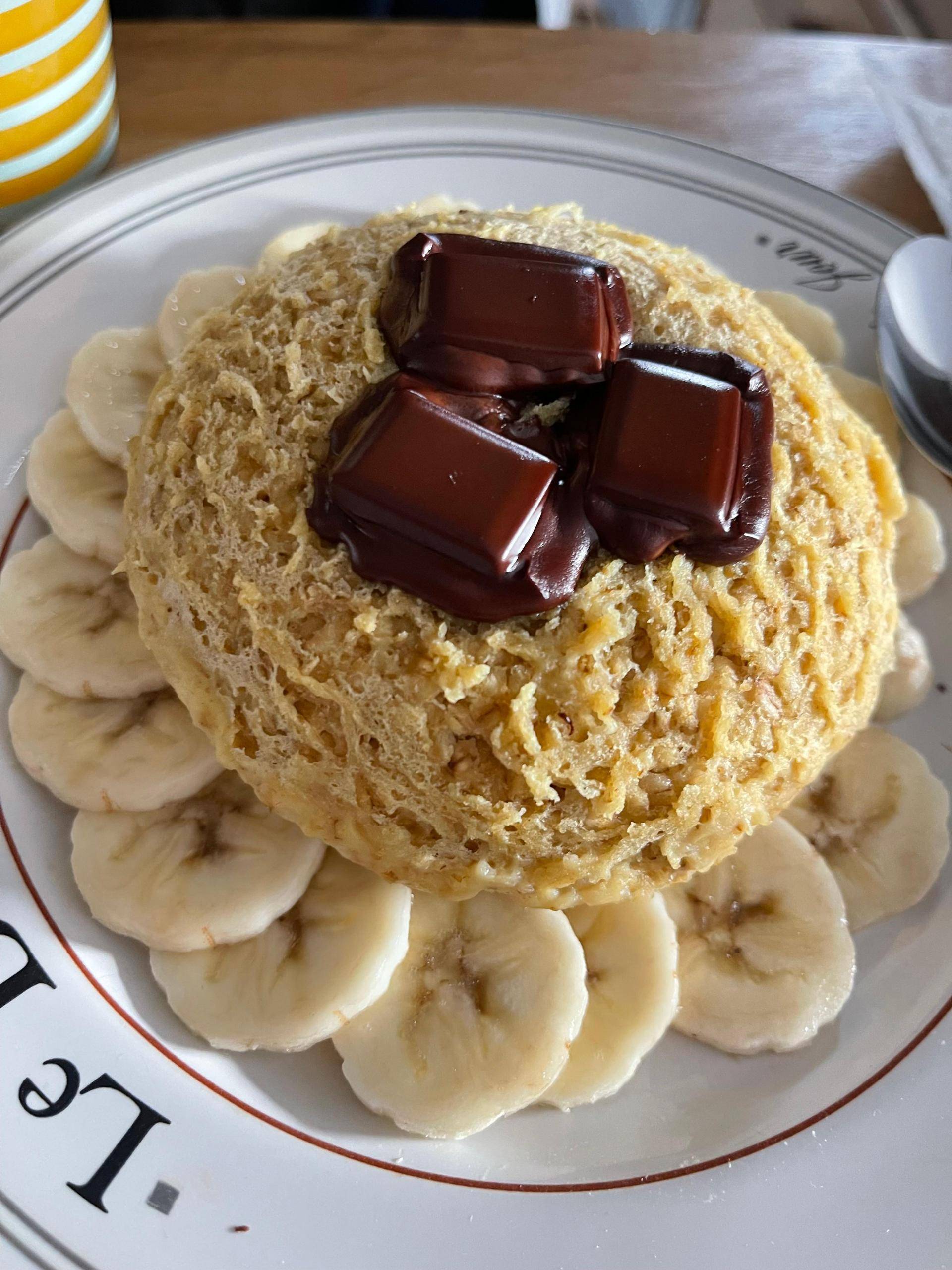 Bowl Cake chocolat banane - Recepten Cookeo | Moulinex