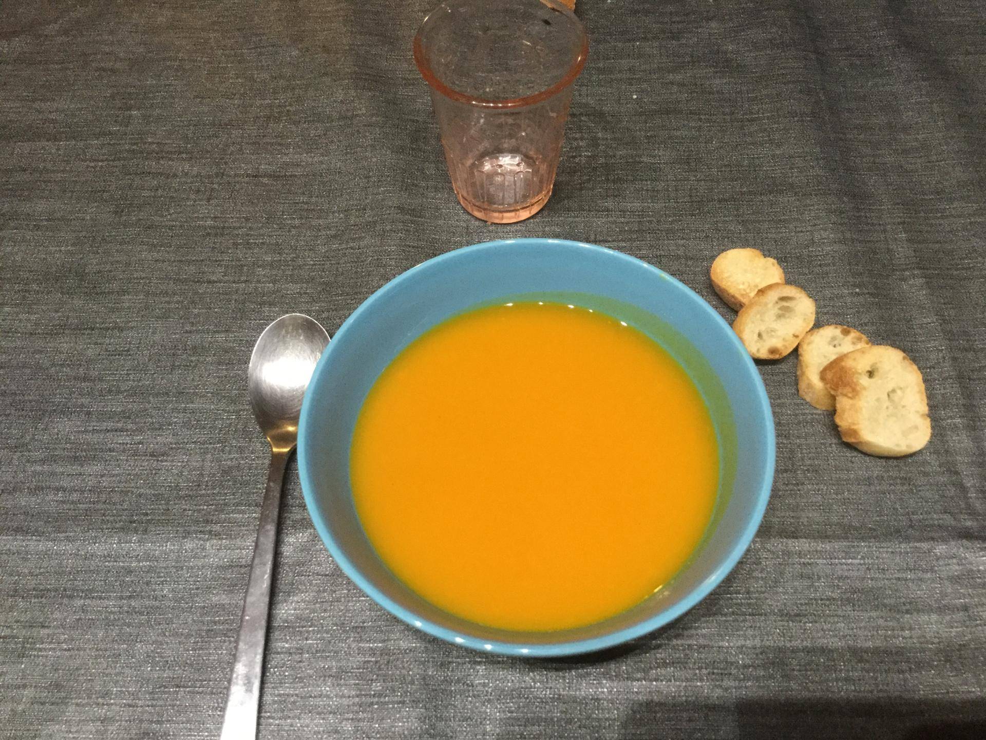 Soupe de petitrond et patate douce - Recepten Cookeo | Moulinex