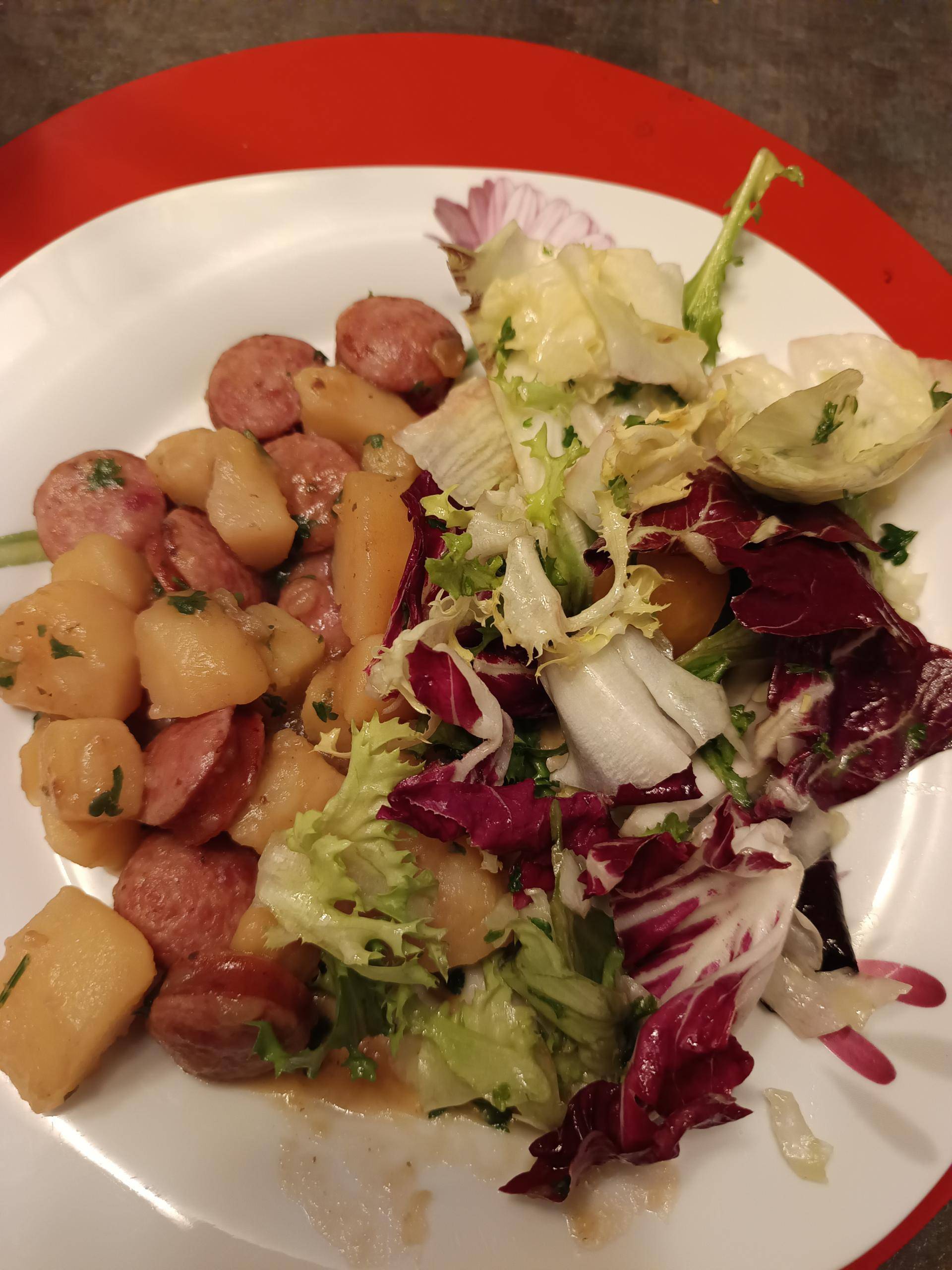 Saucisses fumées aux pommes de terre - Recette Cookeo V3 | Moulinex