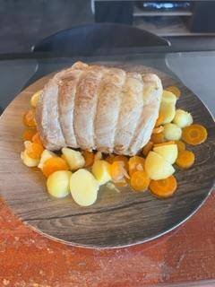Rôti de porc aux légumes par mel - Recepten Cookeo | Moulinex