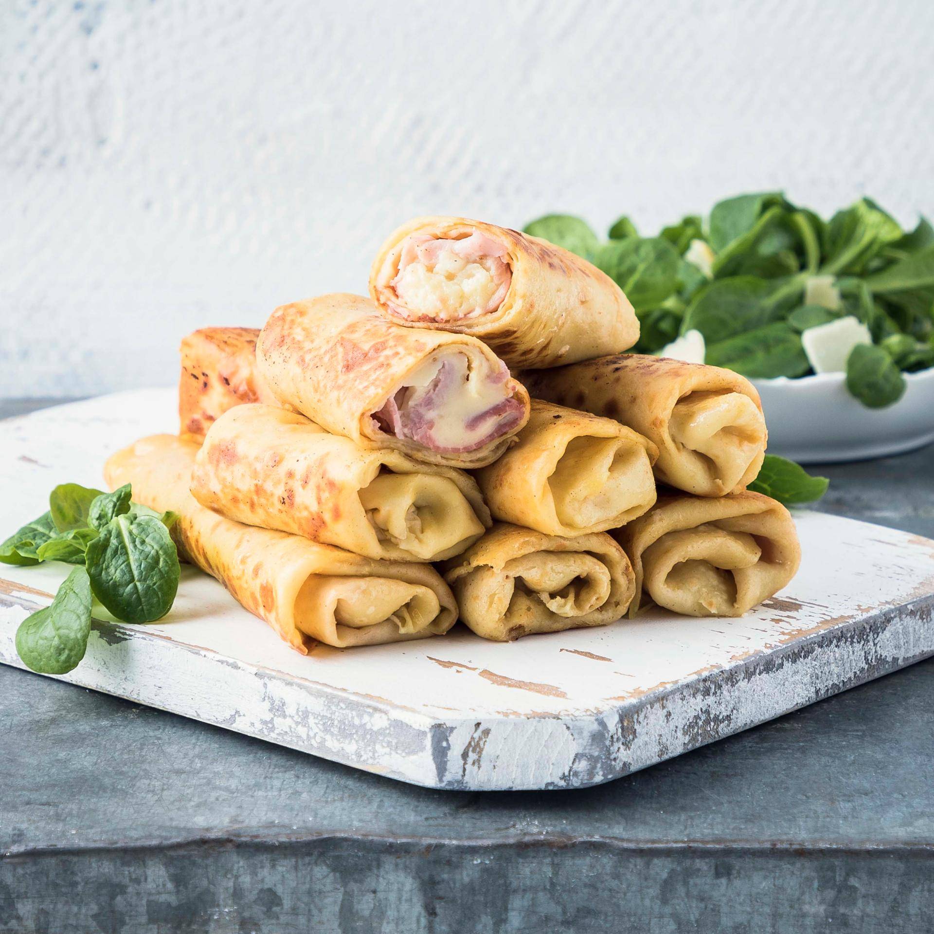 Crêpes au jambon et à la béchamel au parmesan - Recette Kitchen Machines Touch/Touch + | Moulinex