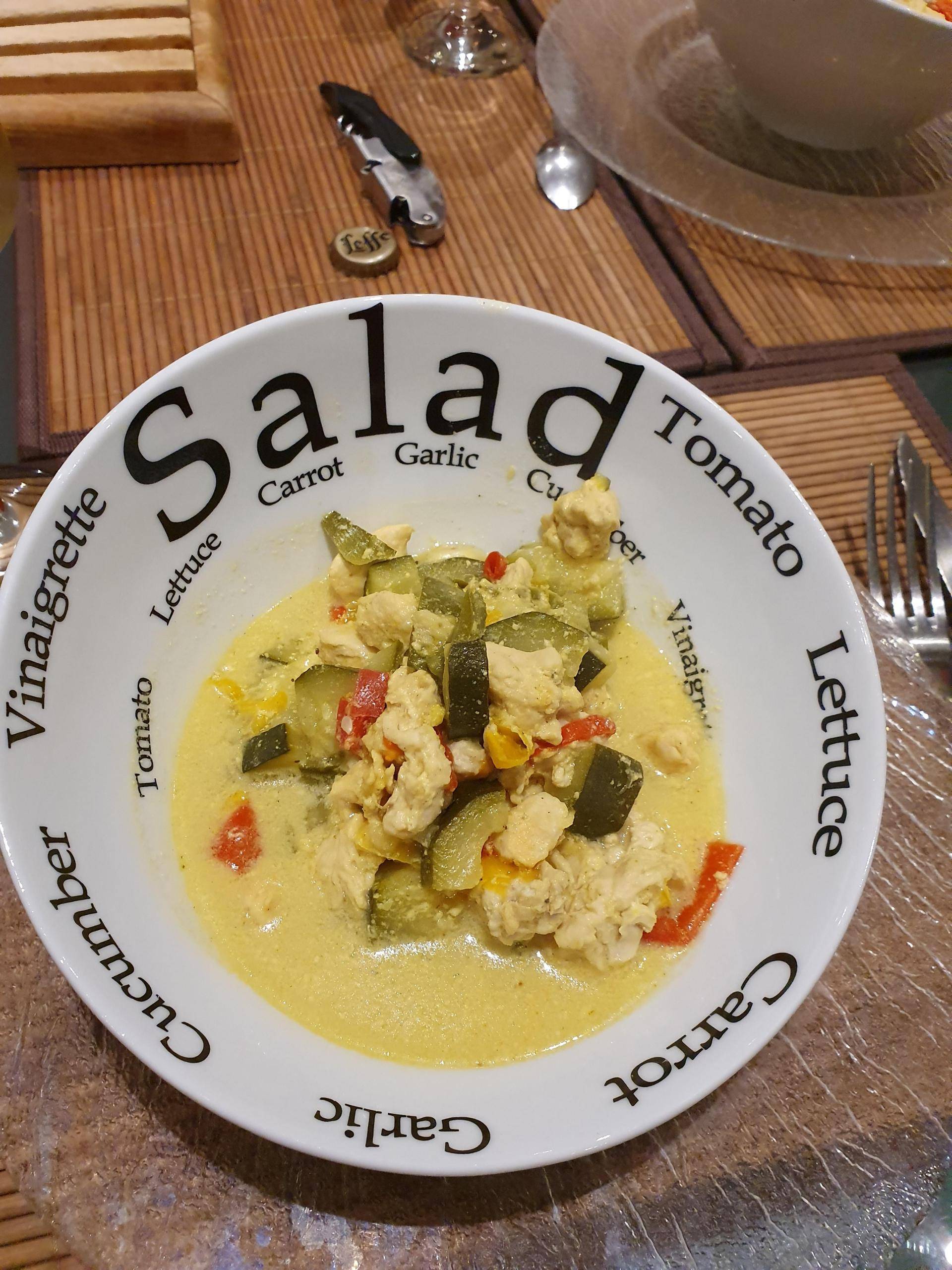Curry de poulet aux légumes - Recepten Cookeo | Moulinex
