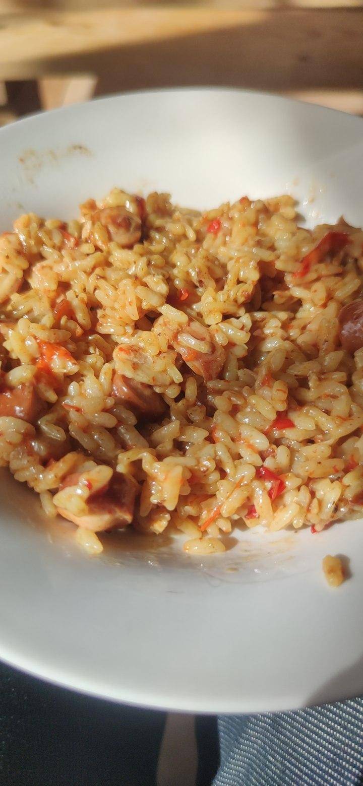 Risotto poivrons et viande - Recepten Cookeo | Moulinex