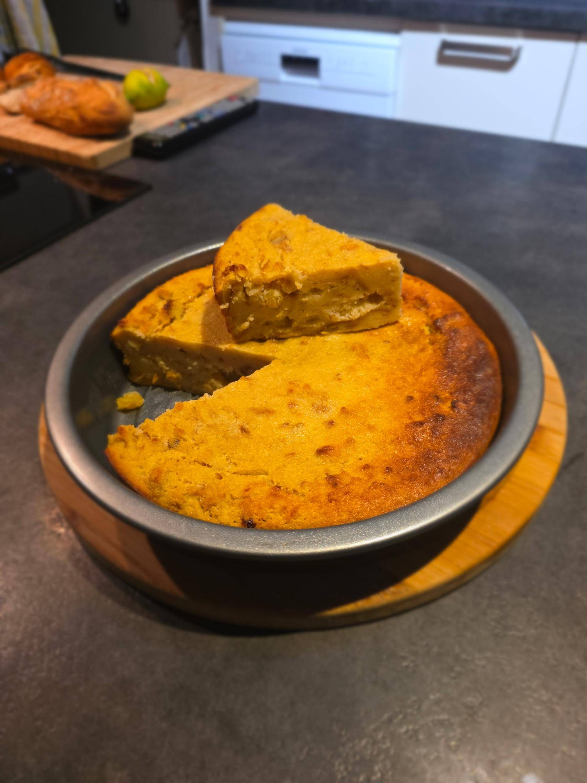 Pudding au pain presque perdu - Recette Companion Connect XL | Moulinex