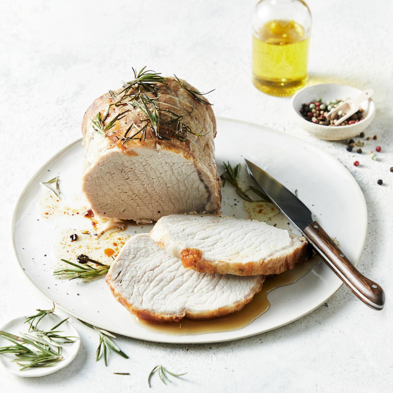 Rôti de porc à l'italienne - Recette Fours | Moulinex