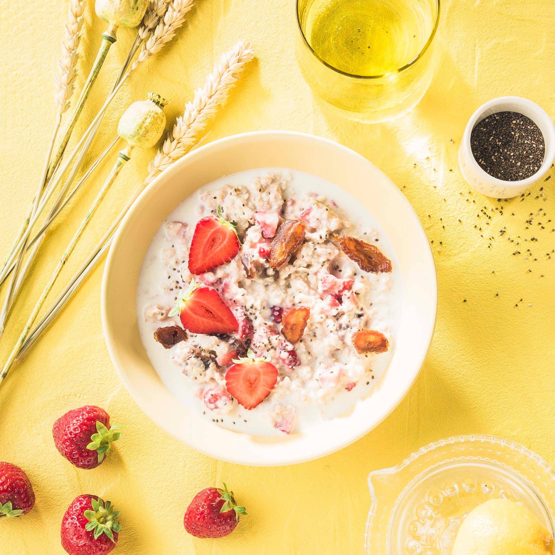 Porridge fraises coco - Recepten Cookeo | Moulinex