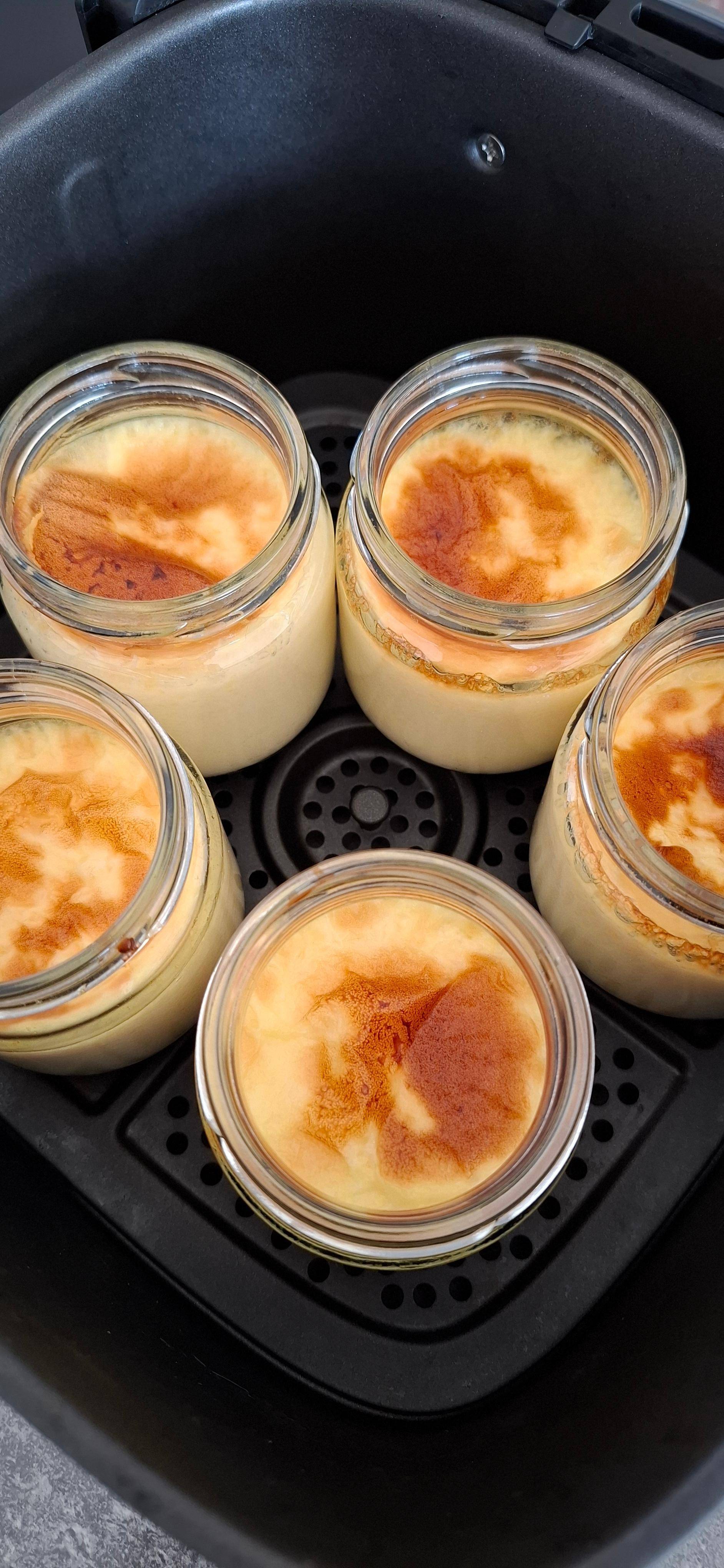 Creme brûlé - Recette Easy Fry Compact | Moulinex