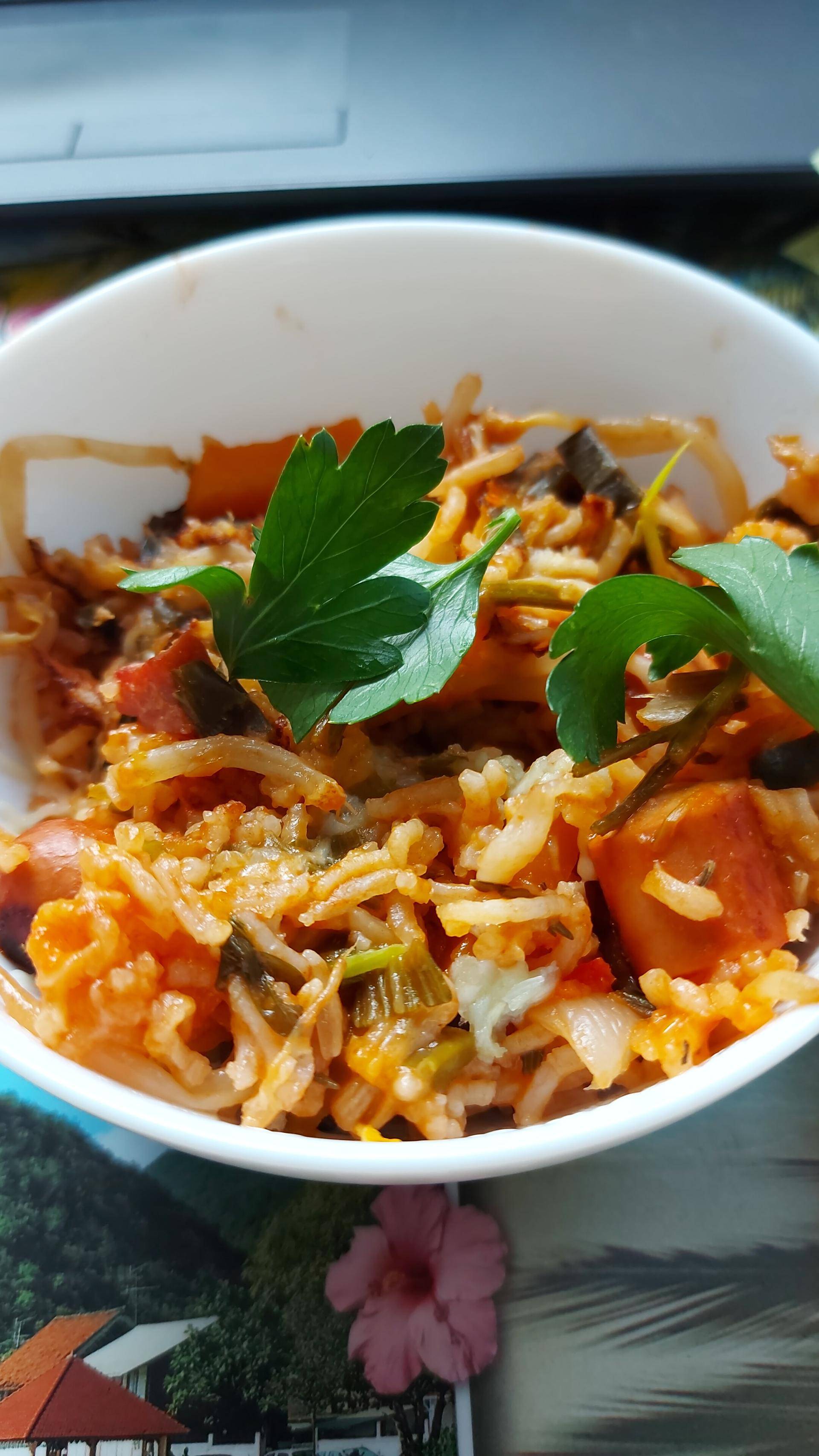 Riz vegan aux légumes - Recepten Cookeo | Moulinex