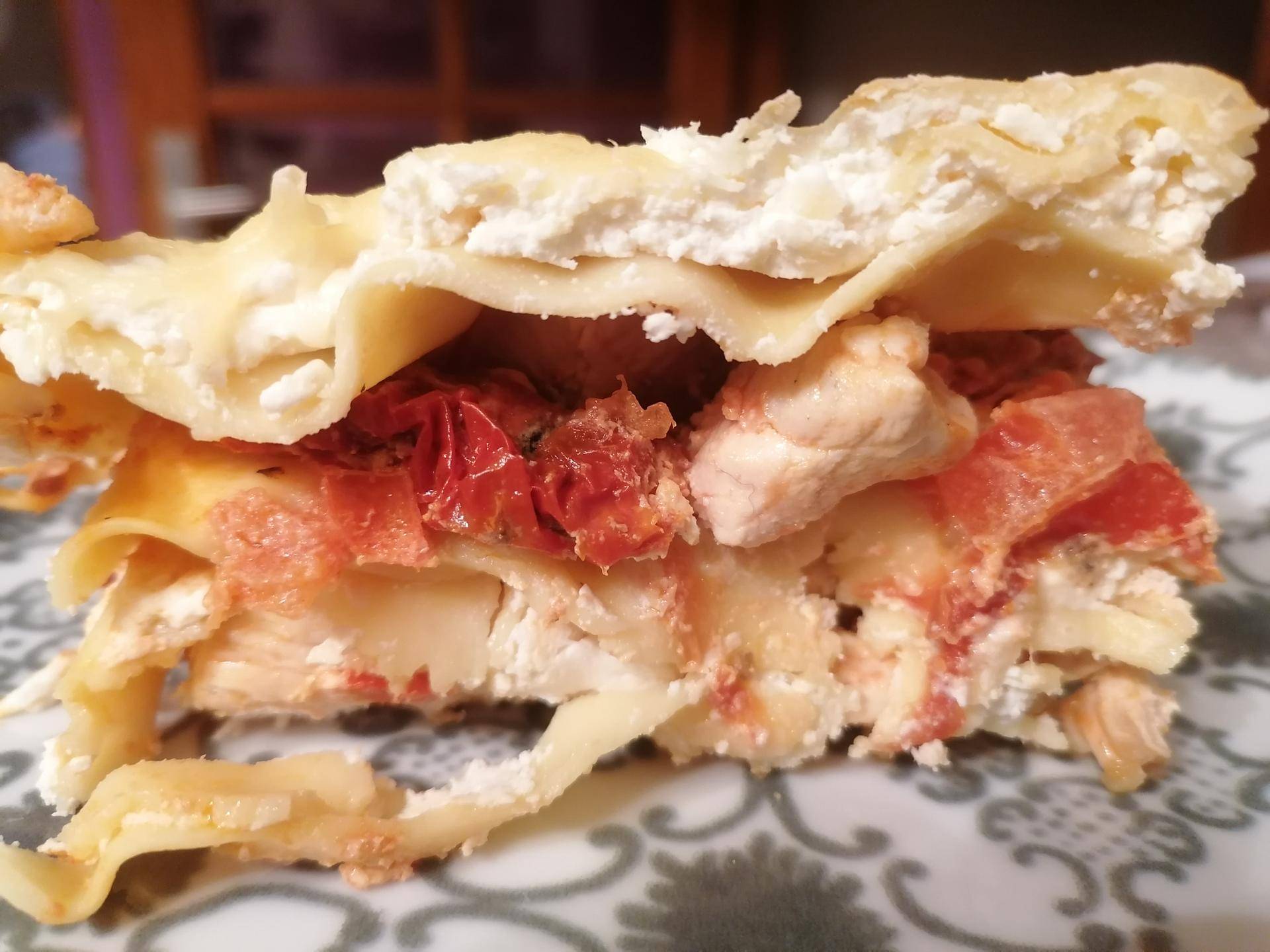 Lasagnes poulet ricotta tomates séchées - Recepten Cookeo | Moulinex
