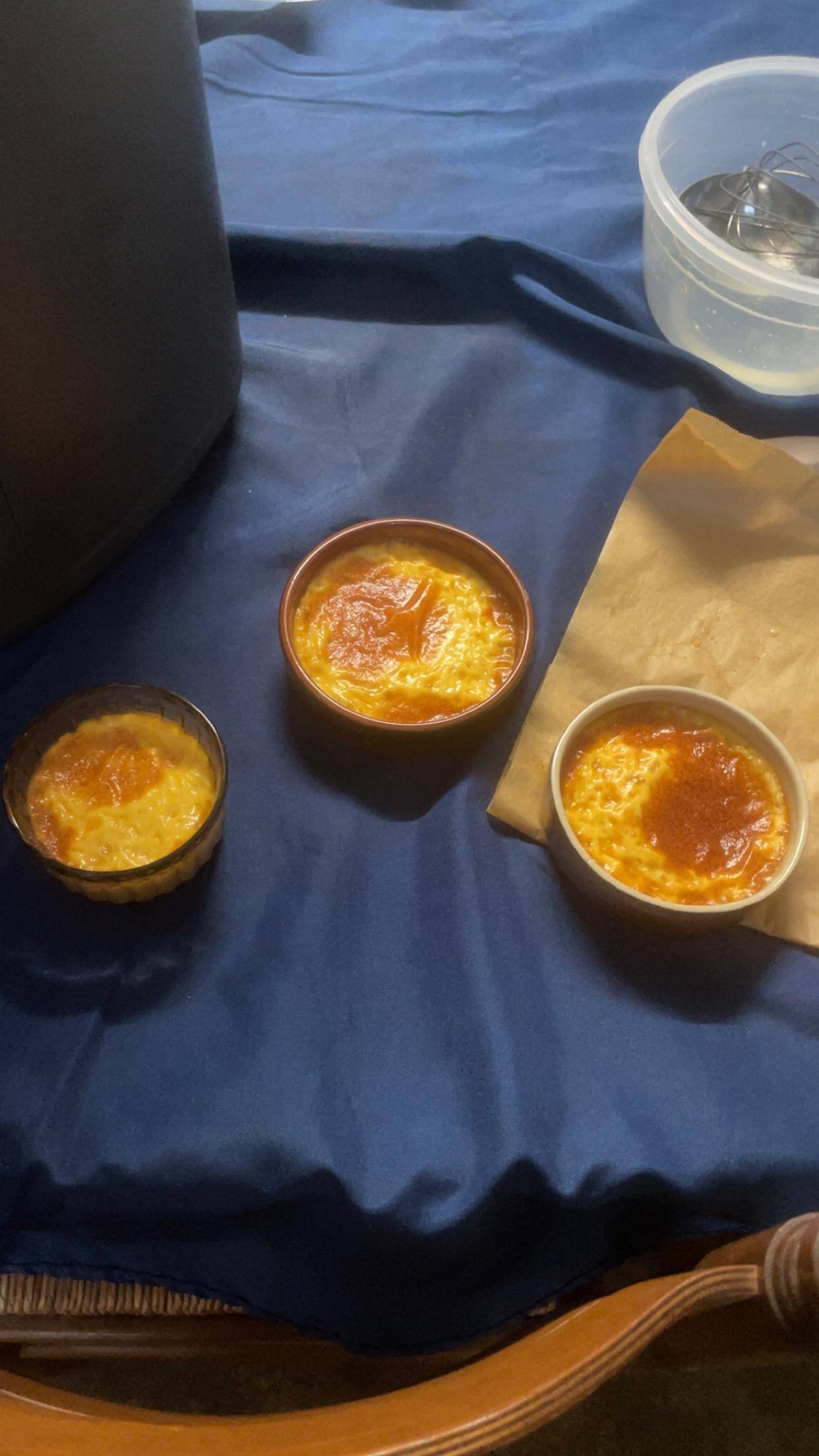 Crème aux œufs - Recette Easy Fry Max | Moulinex