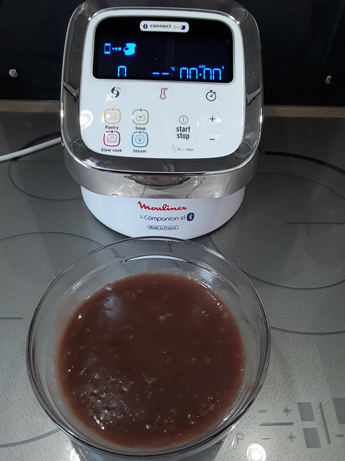 Sauce échalote et vin rouge - Recepten Companion Connect XL | Moulinex