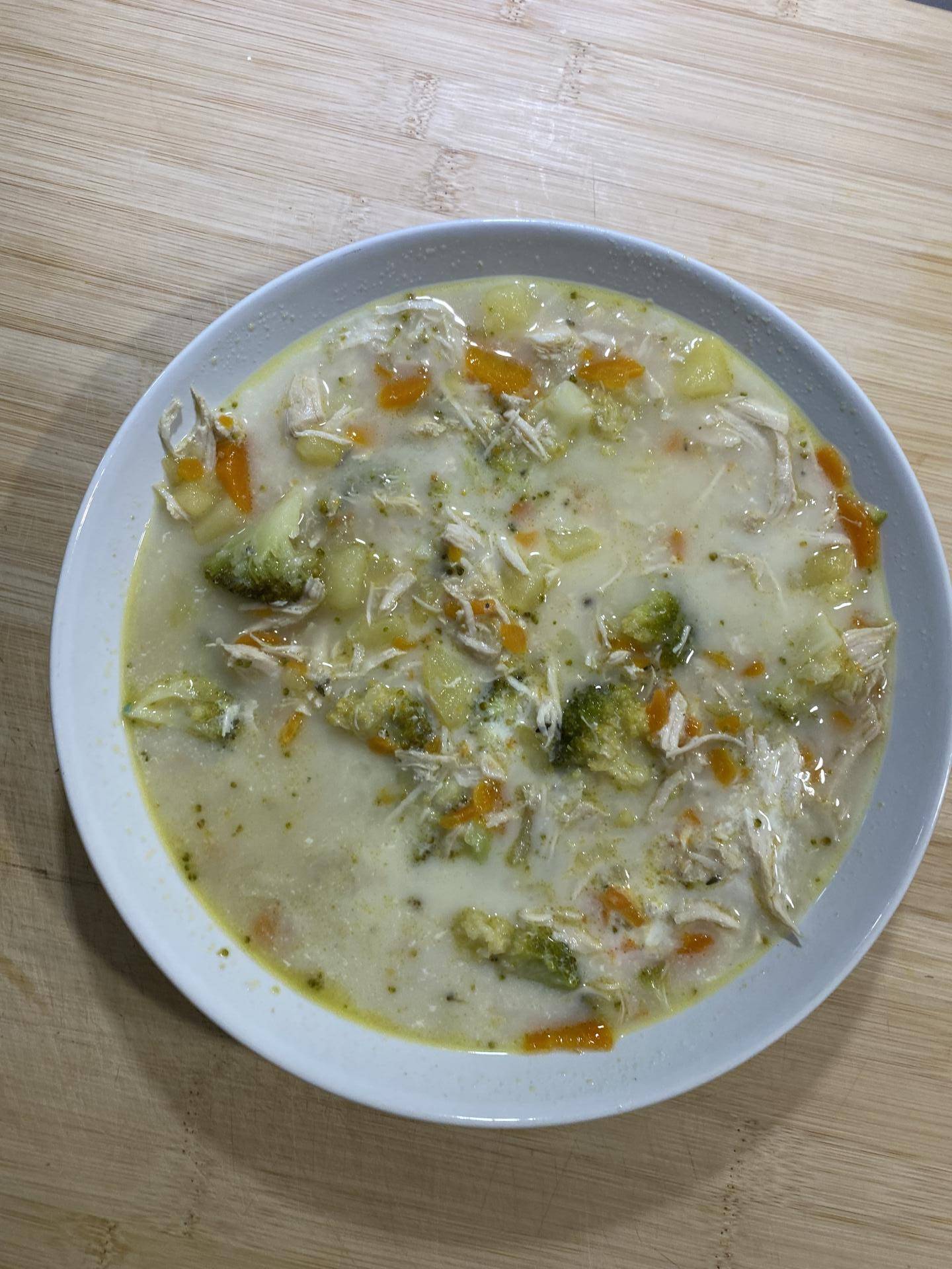 Soupe de poulet effiloché - Recette Cookeo | Moulinex