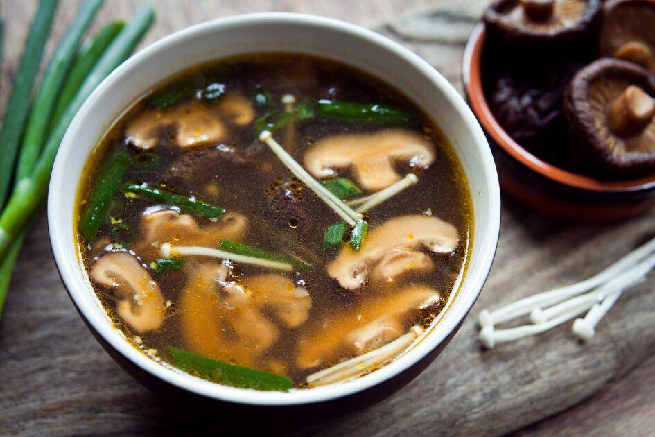 Velouté de shiitakés au tofu soyeux - Recepten Perfectmix Cook | Moulinex