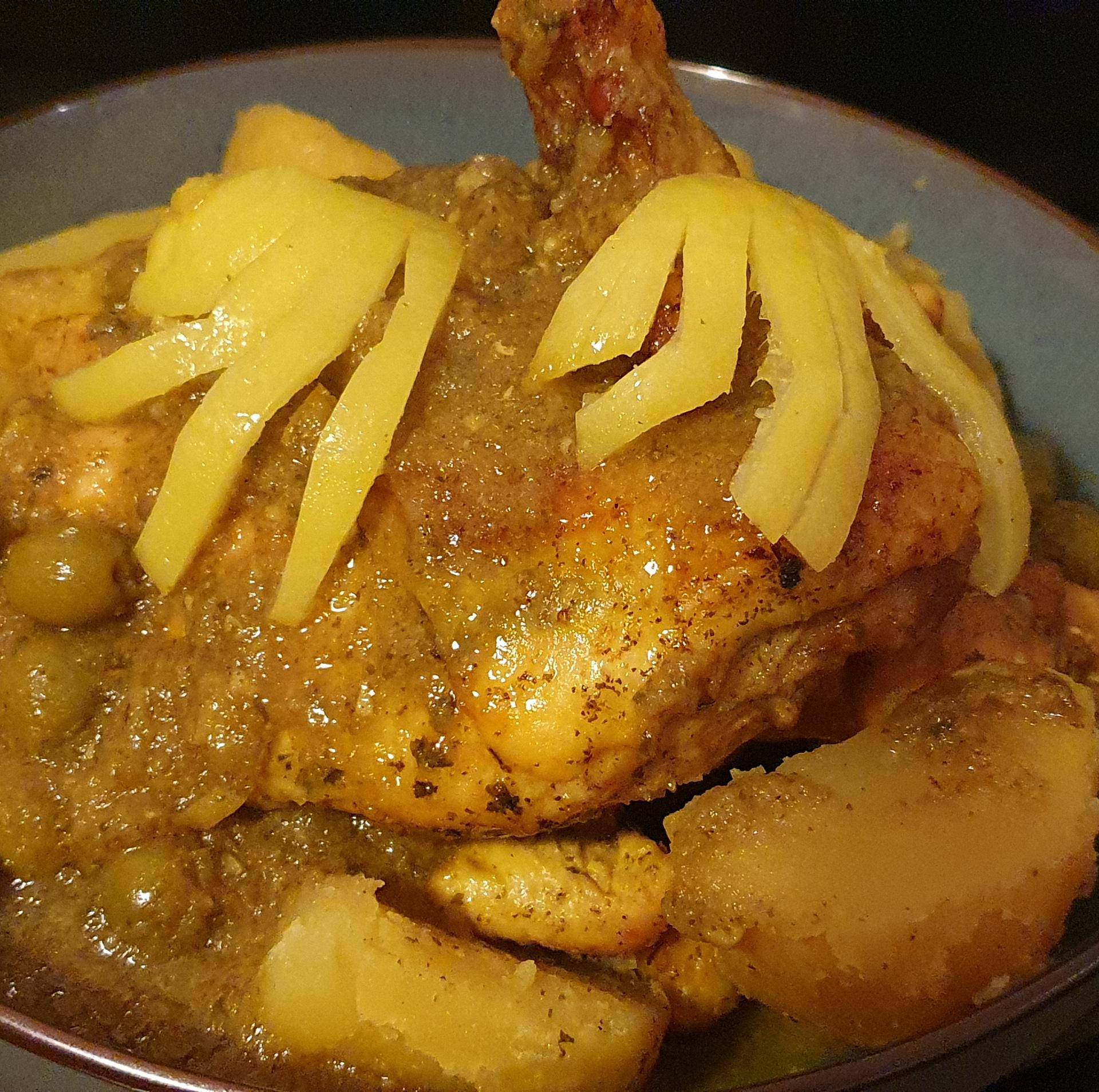 Poulet Olives Citron Marocain - Recette Cookeo | Moulinex