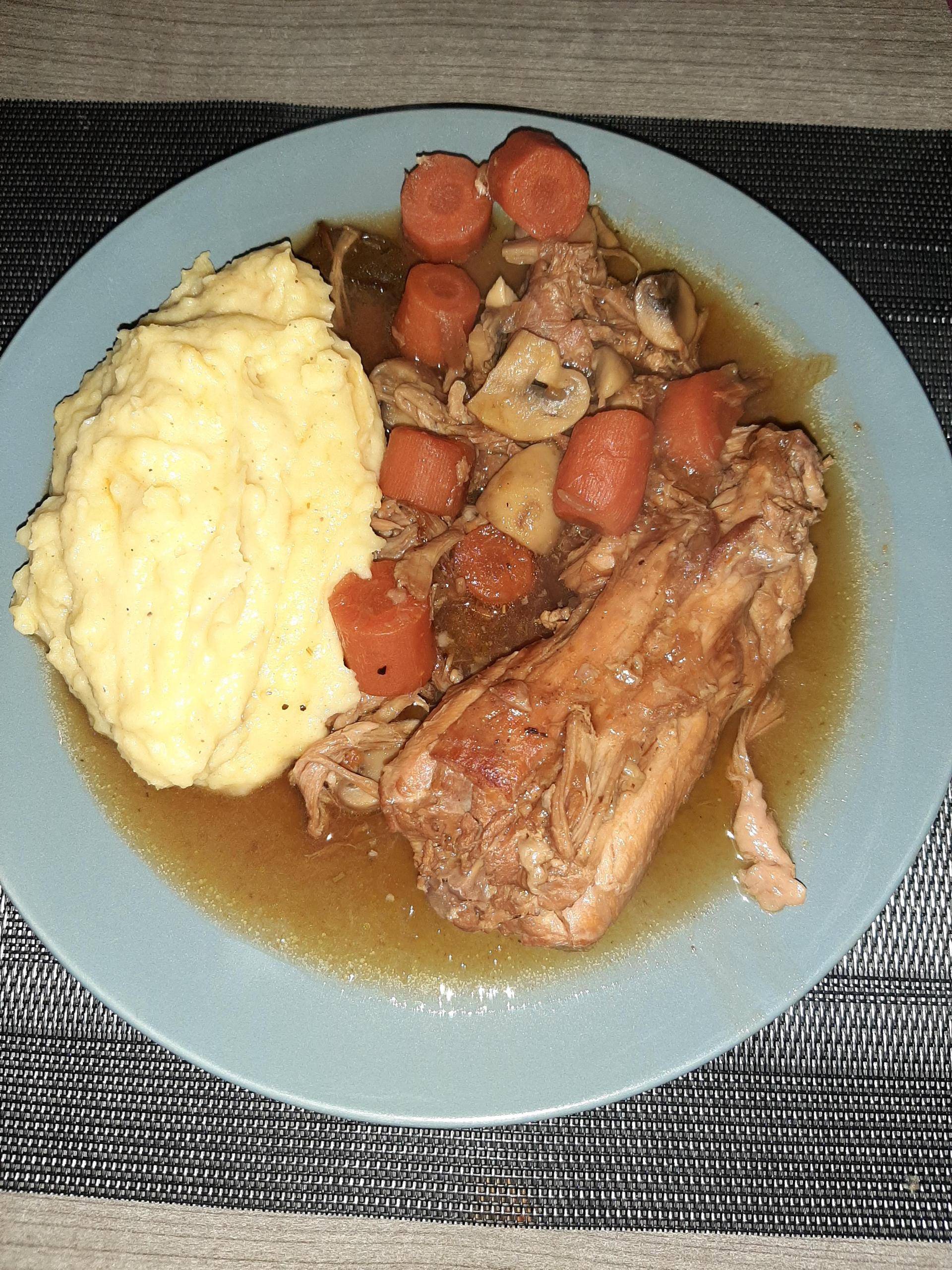 Lapin à la bière brune à ma façon - Recette Cookeo | Moulinex