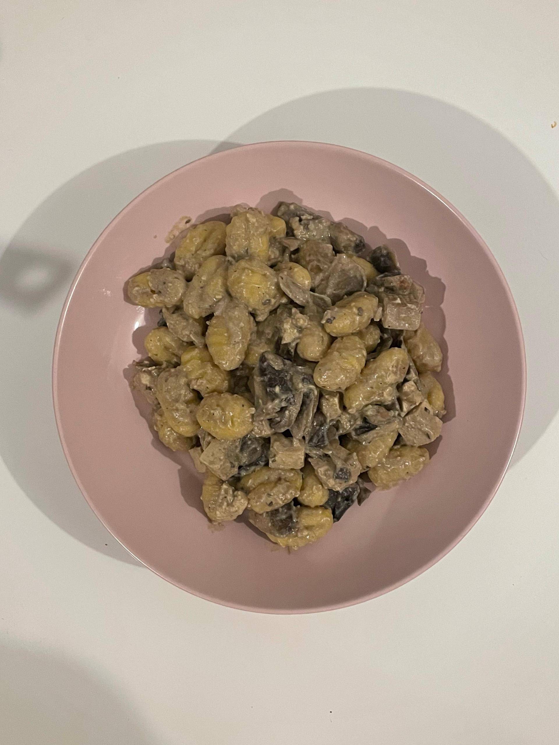 Gnocchis sauce champignon - tofu fumé - Recepten Cookeo | Moulinex