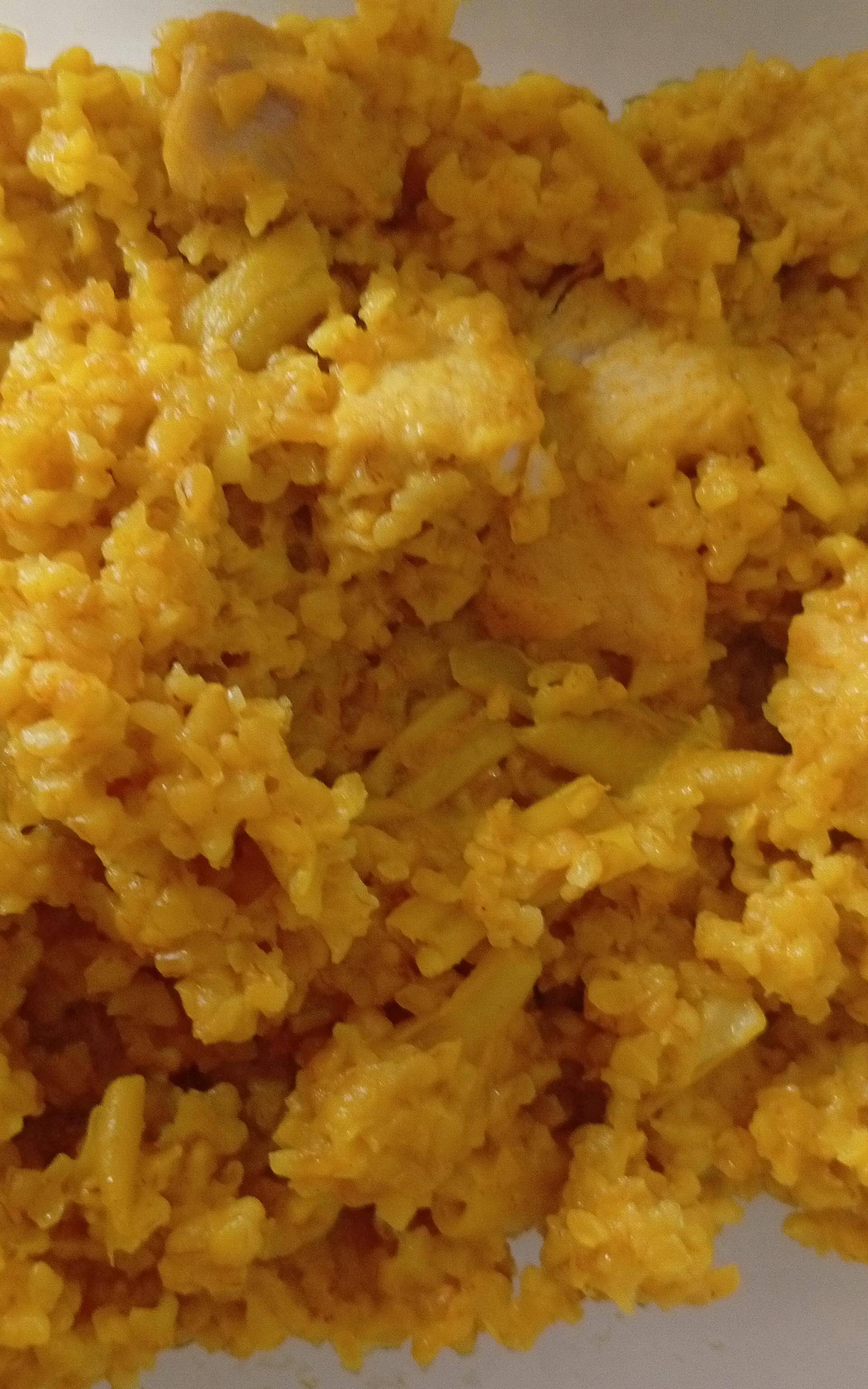 Poulet crème curcuma, boulgour et haricots beurre - Recette Cookeo Infinity Autostir | Moulinex