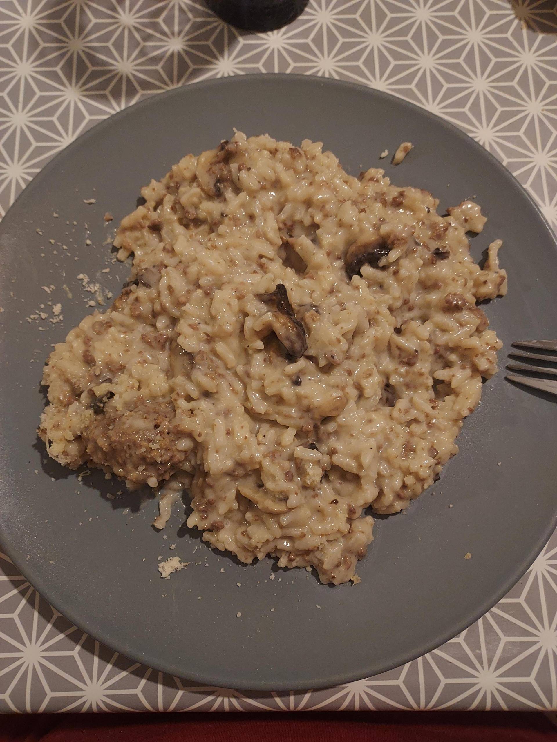 Risotto Boeuf Champignons - Recette Cookeo V3 | Moulinex