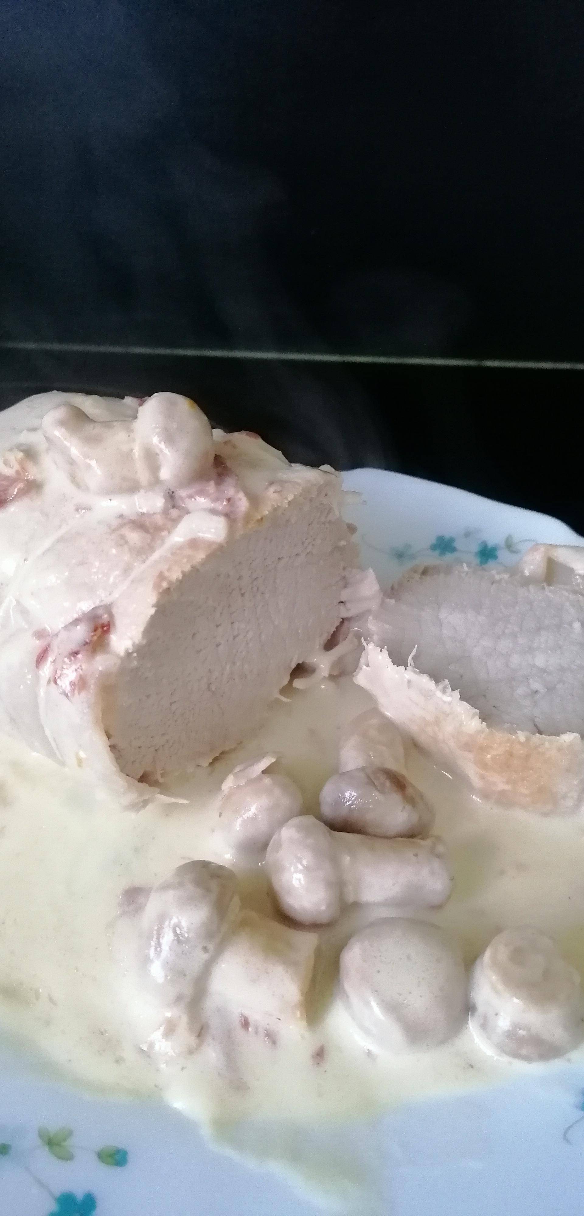 Rôti à la crème de maroilles - Recette Cookeo | Moulinex
