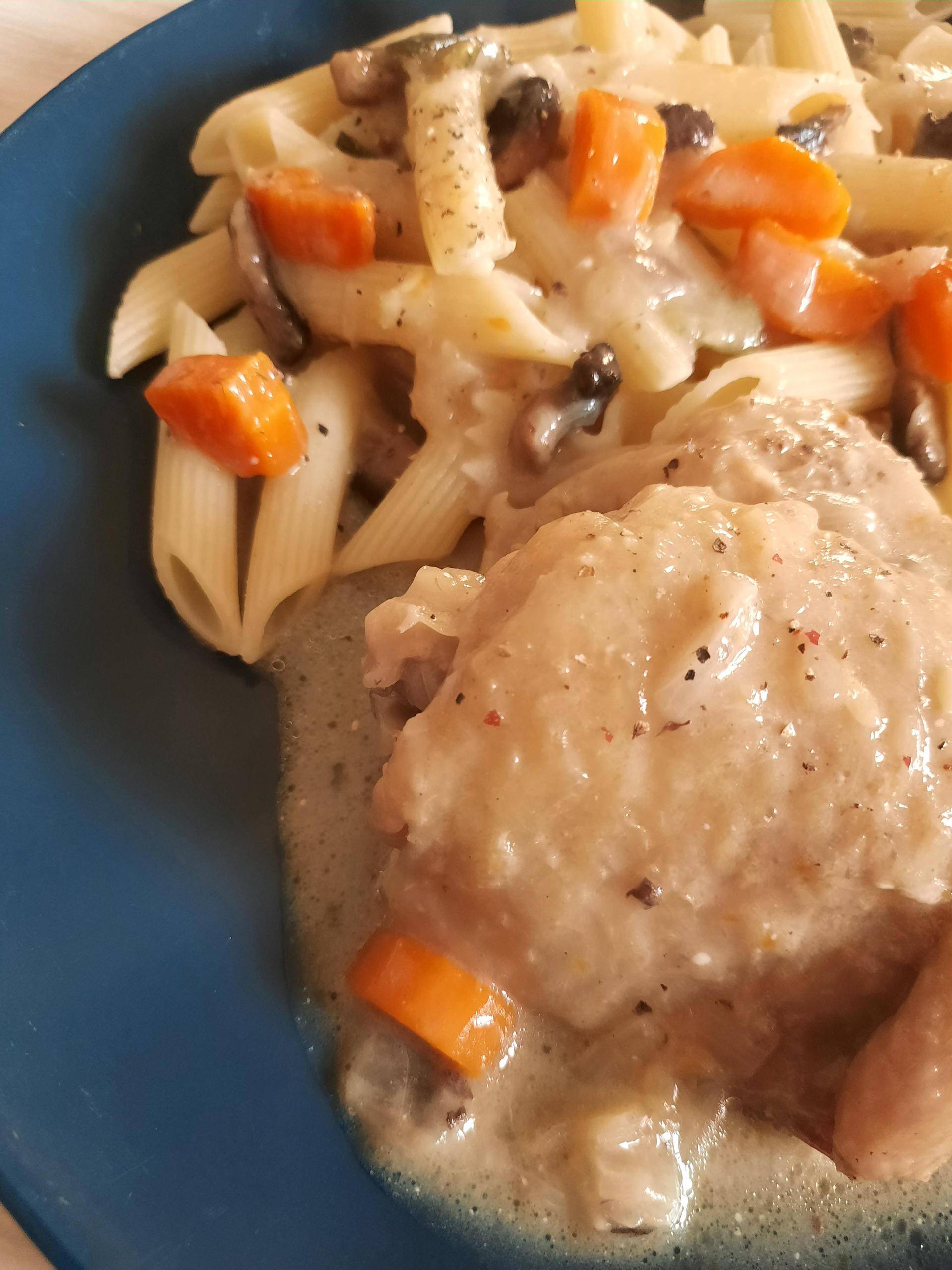 Poulet sauce crémeuse au confit de Monbazillac - Recepten Cookeo | Moulinex
