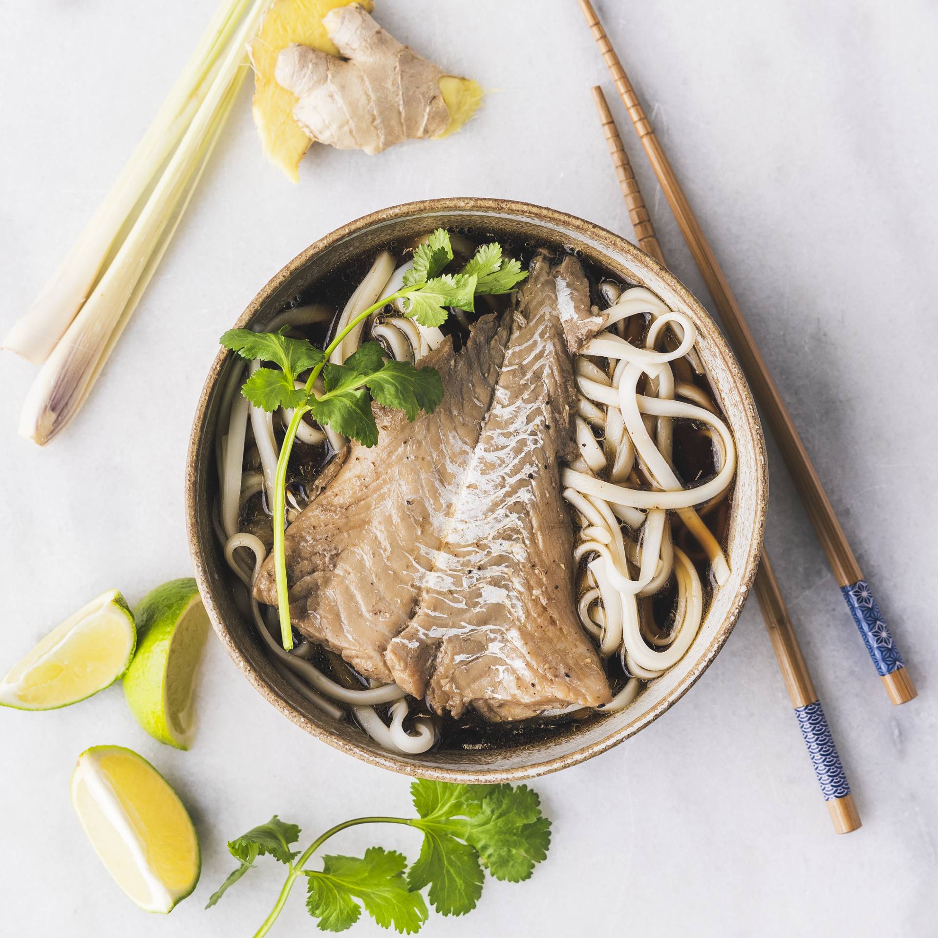 Cabillaud cuit sous vide nouilles udon - Recette Cookeo 9in1 | Moulinex