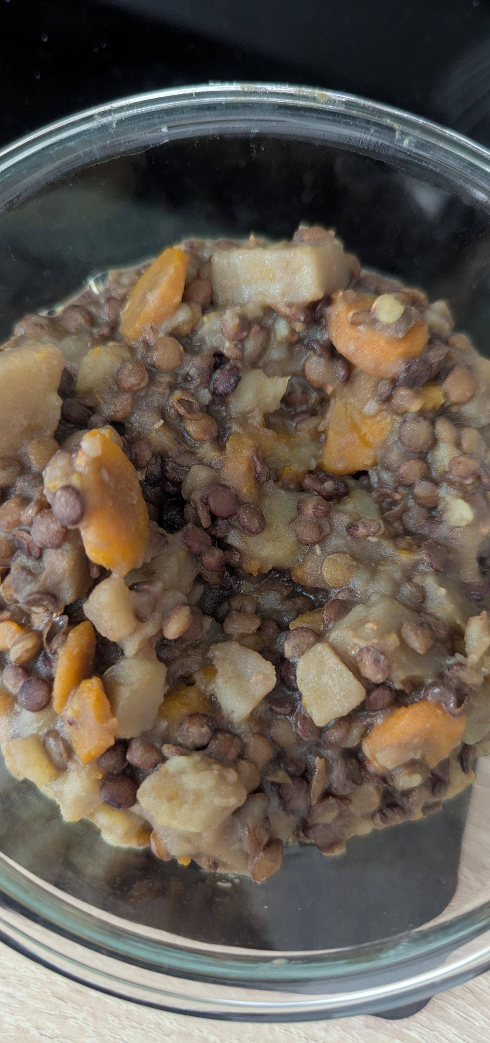 Dahl Lentilles pdt carottes - Recette Cookeo Infinity Autostir | Moulinex