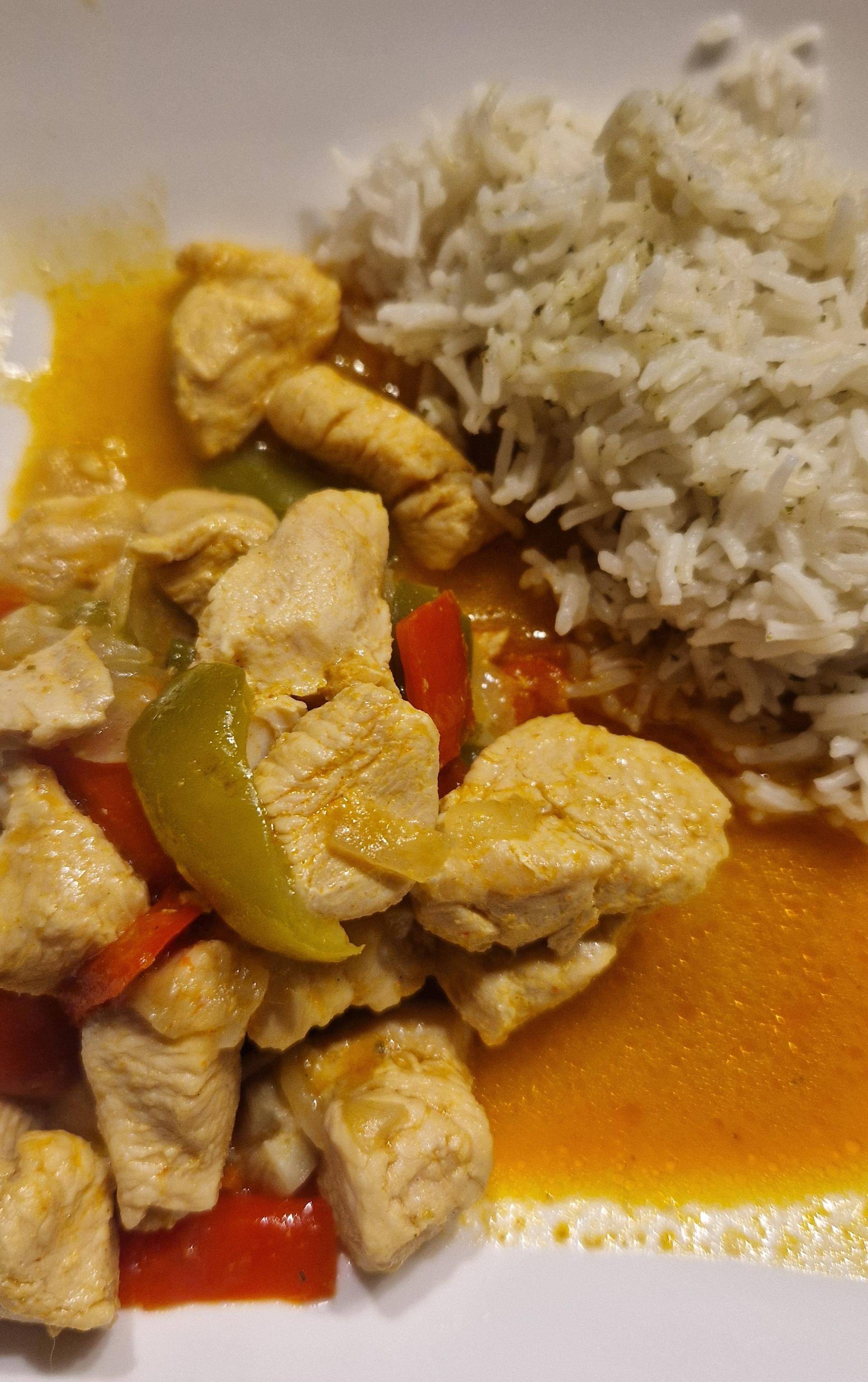 Poulet thai creme de coco - Recette Companion Connect XL | Moulinex