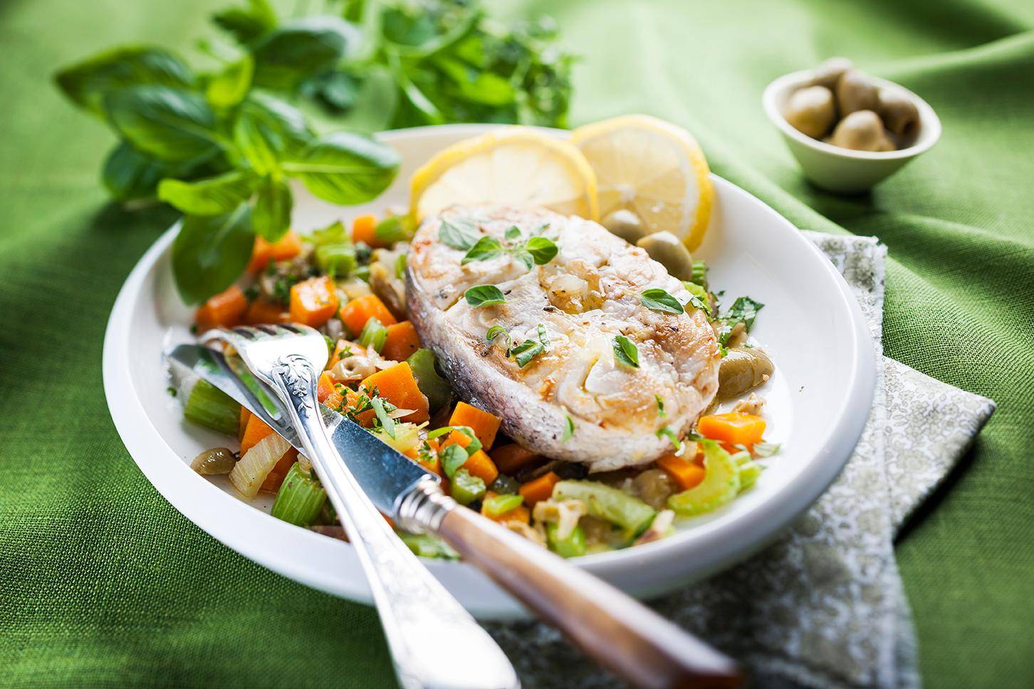 Truite au soffrito aux herbes - Recette Cookeo | Moulinex