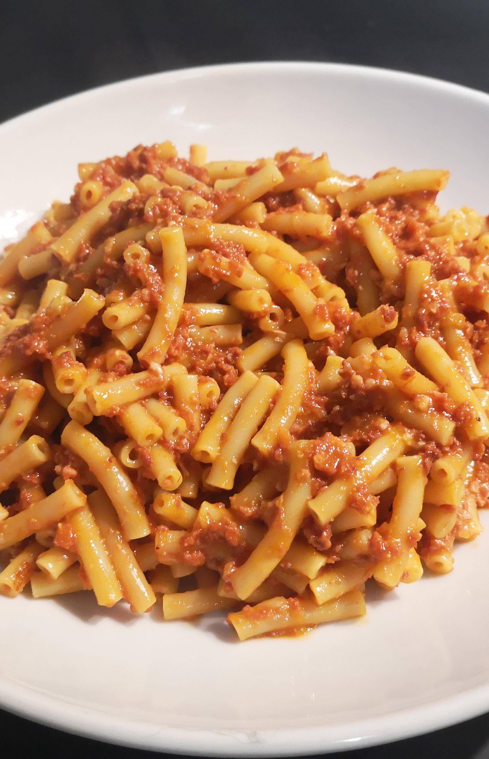 One pot pasta aux corned de beef - Recette Cookeo | Moulinex