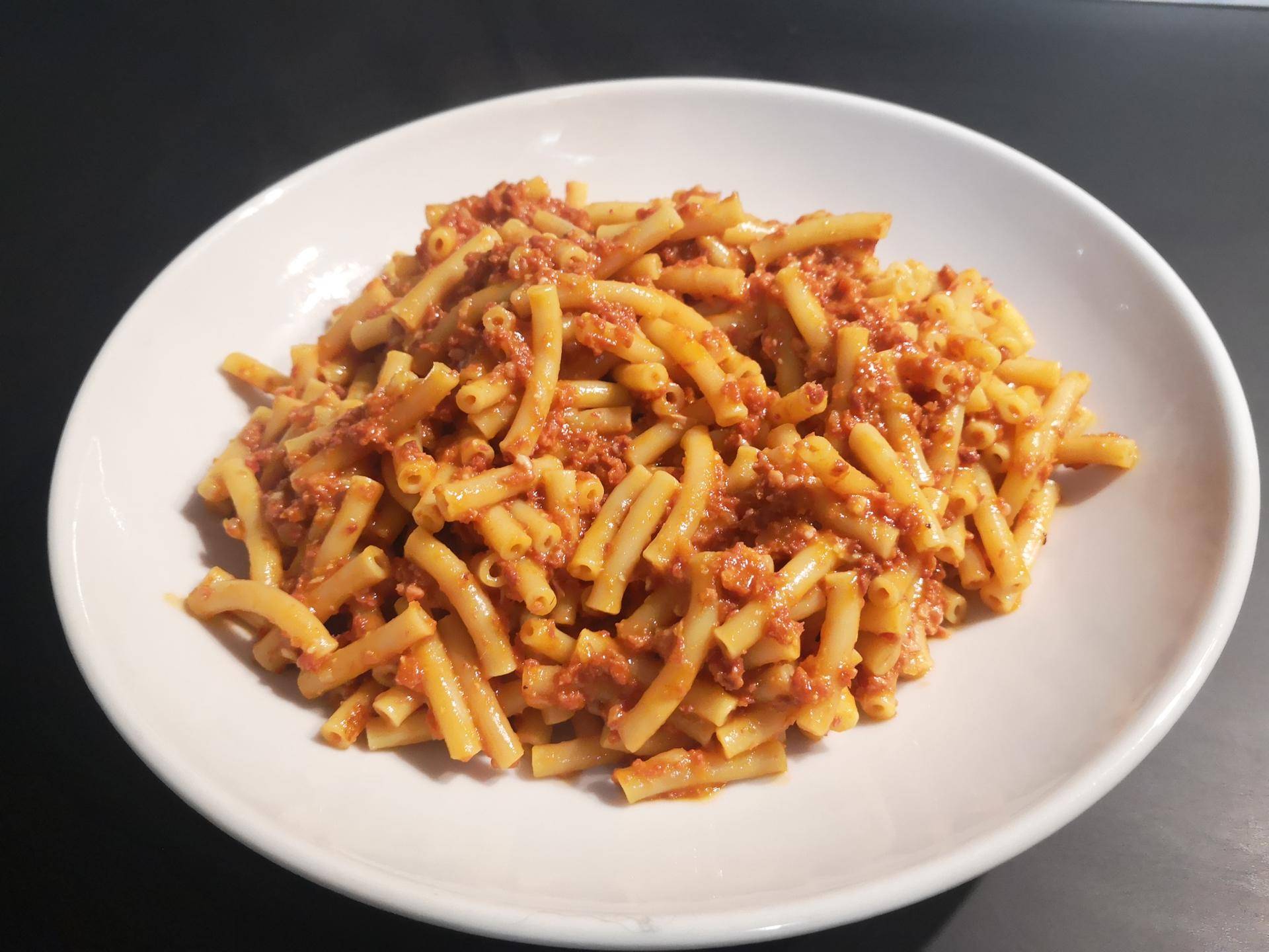 One pot pasta aux corned de beef - Recette Cookeo | Moulinex