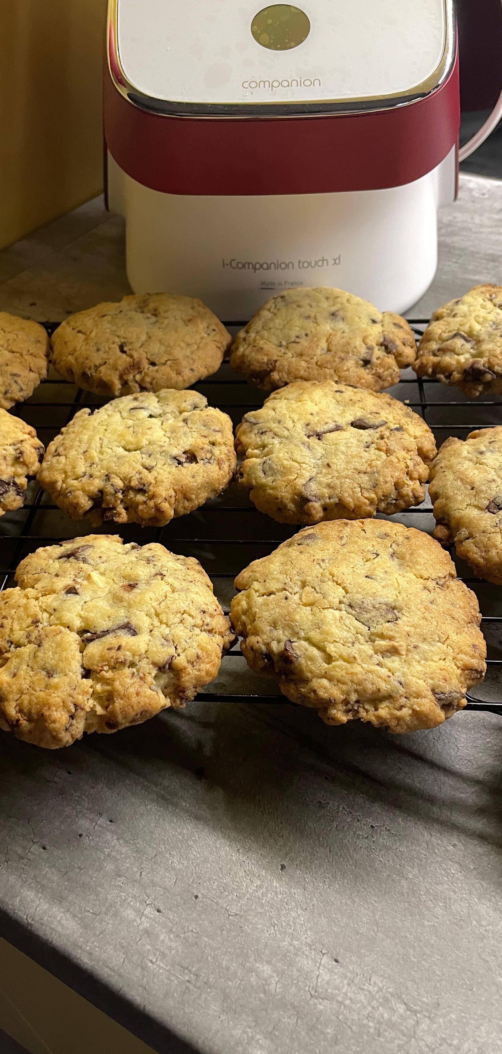 Cookies aux 3 chocolats - Recette Companion Connect XL | Moulinex