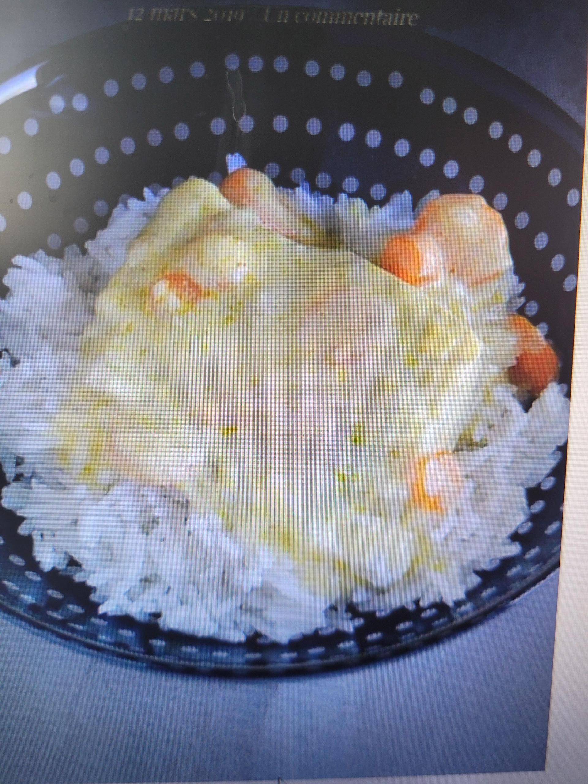 Poisson au curry - Recette Cookeo | Moulinex